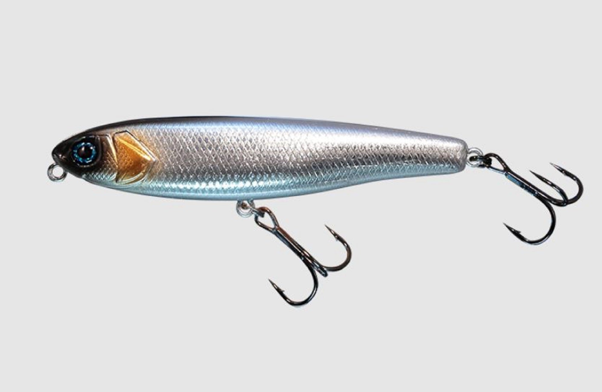 Jackall Bonnie 107 Floating Lure HL Silver Nightmare (0708)