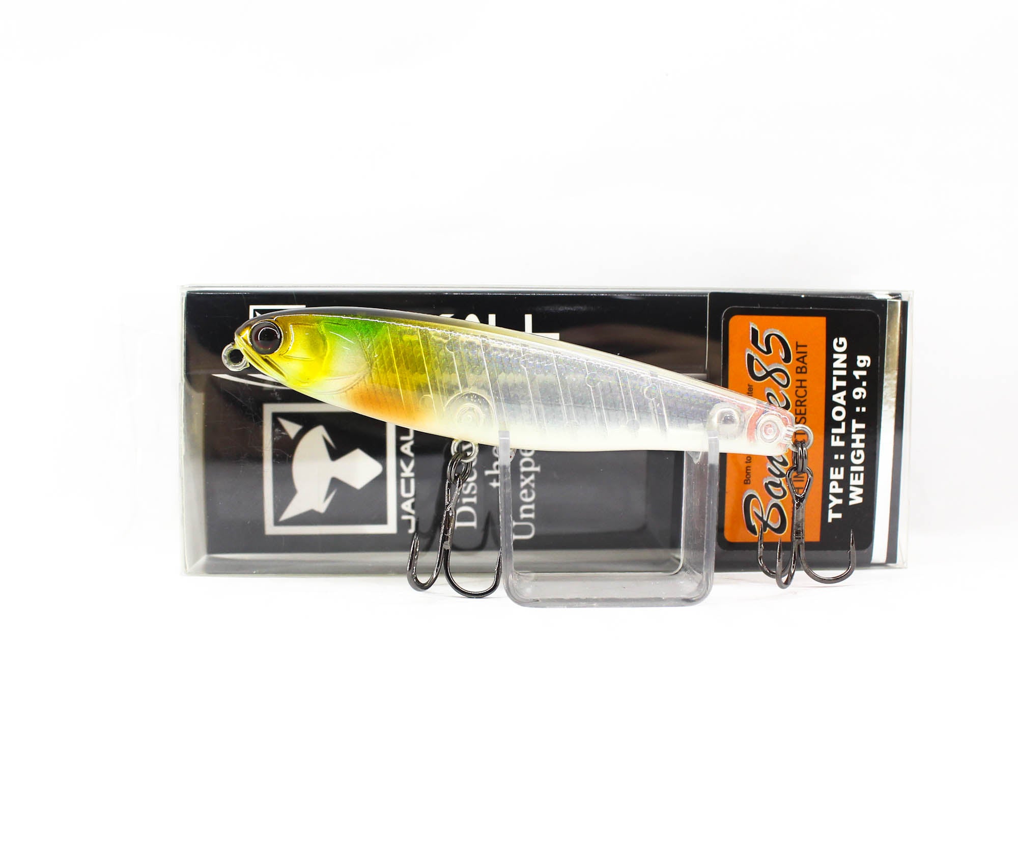 Jackall Bonnie 85 Floating Lure HL Clear Ayu Head (0739)