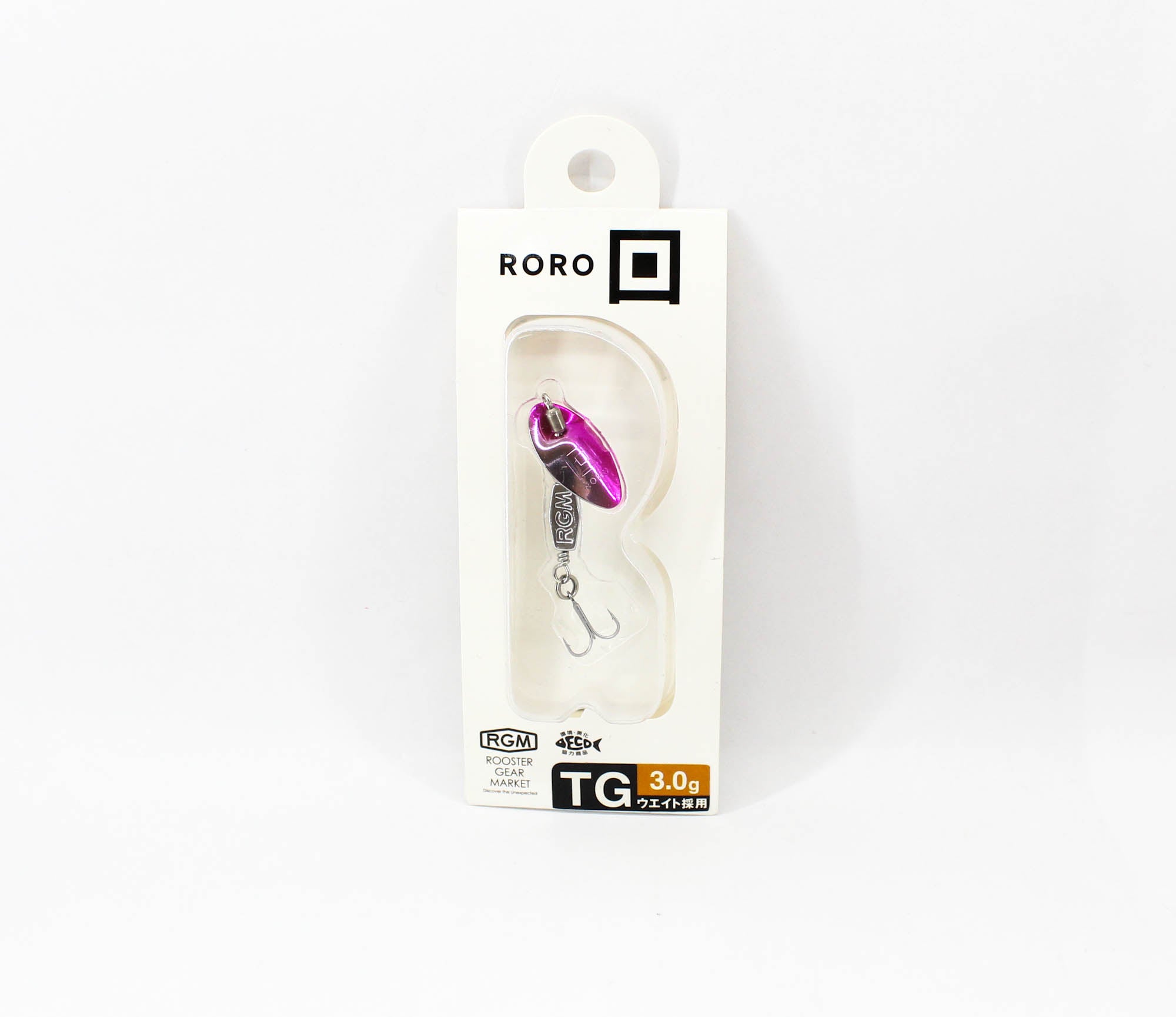Jackall RGM Roro 3 grams Spinner Sinking Lure Pink Silver (1286)