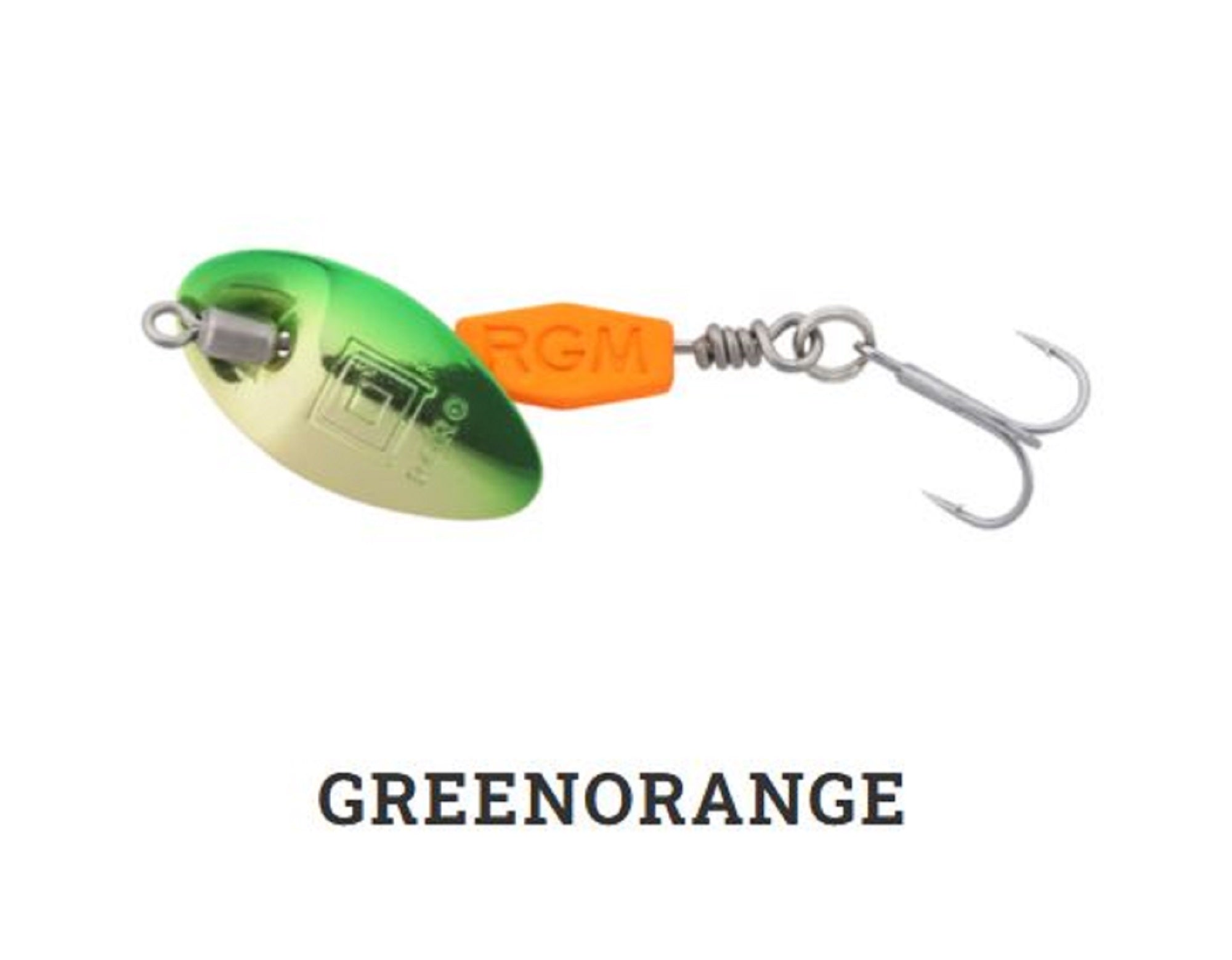 Jackall RGM Roro 3 grams Spinner Sinking Lure Green Orange (1330)