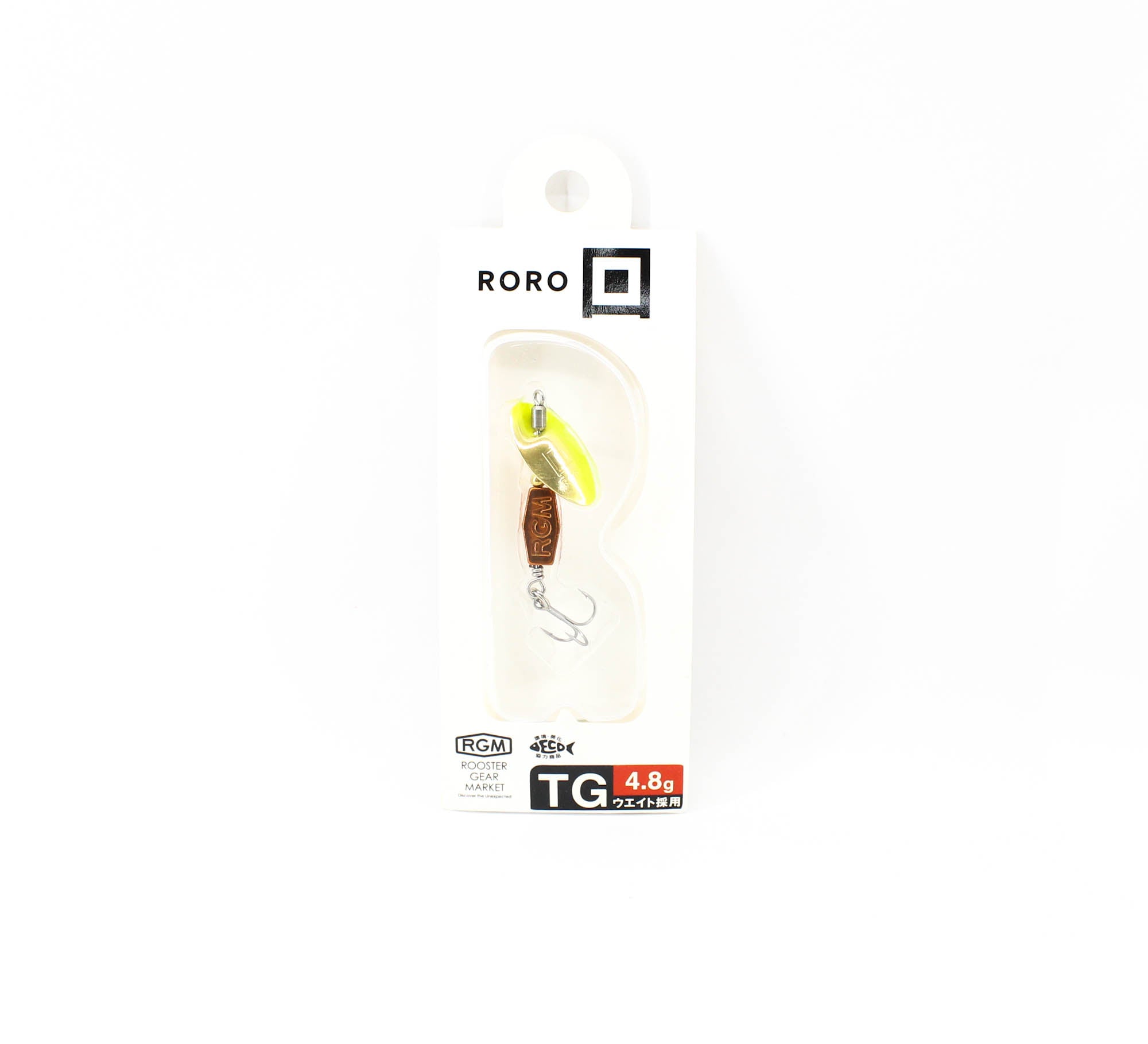 Jackall RGM Roro 4.8 grams Spinner Sinking Lure Chart Gold (1354)