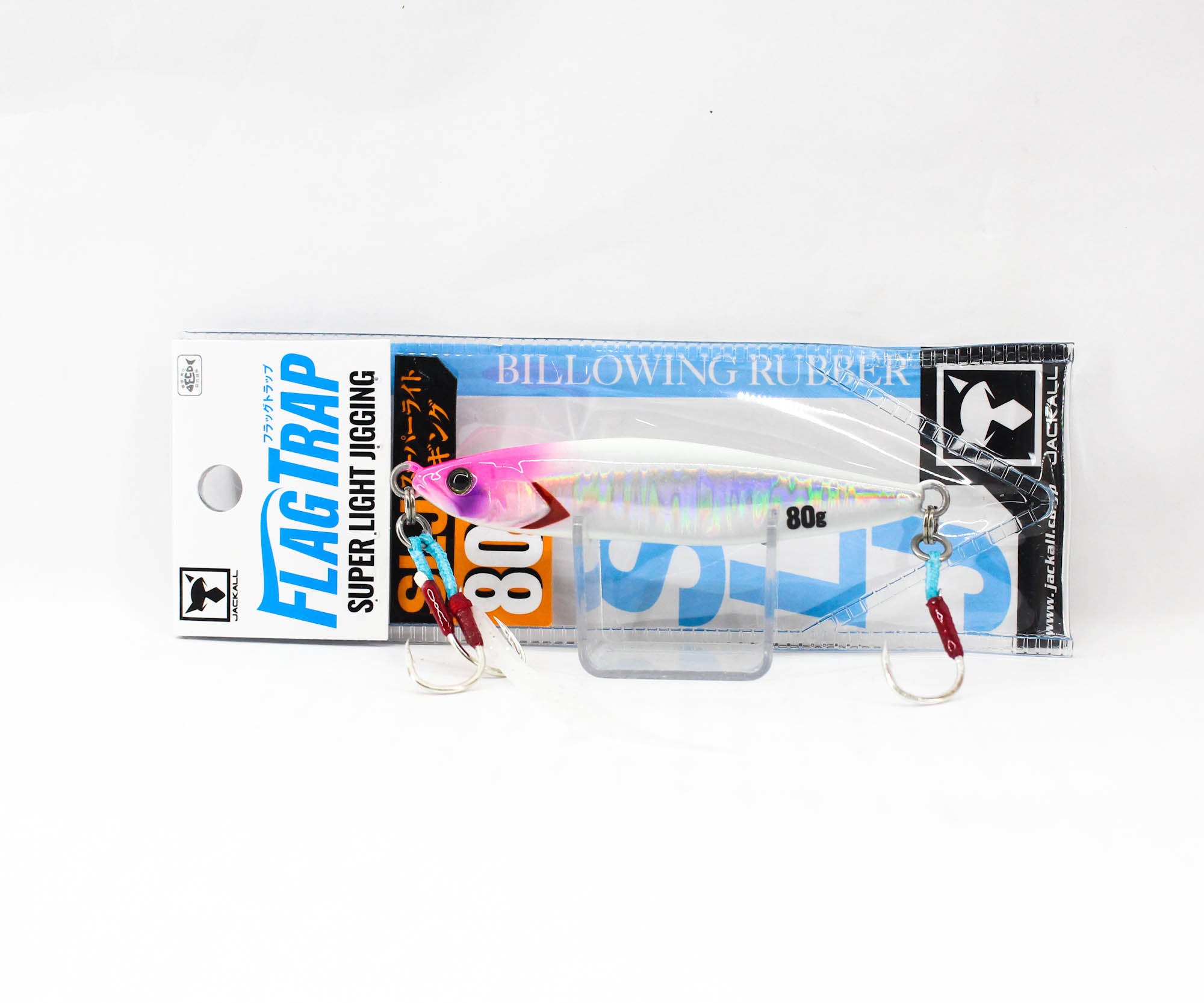 Jackall Metal Jig Flag Trap 80 grams Around Glow (2108)