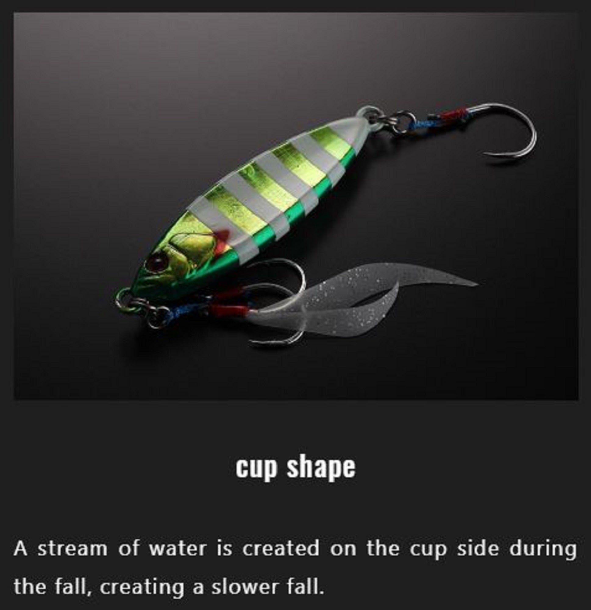 Jackall Metal Jig Flag Trap Leaf 40 grams Red Shadow (2726)