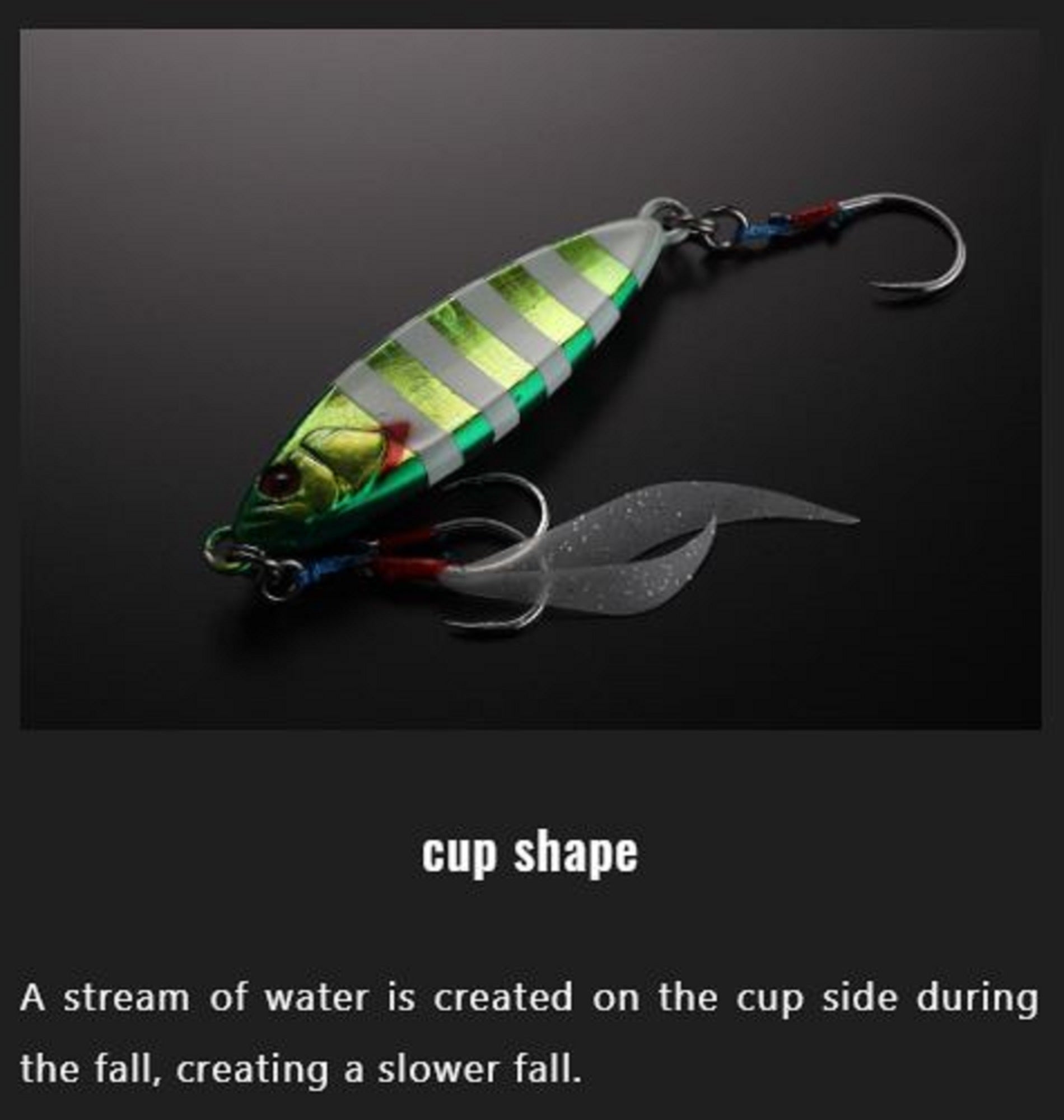 Jackall Metal Jig Flag Trap Leaf 60 grams Meimetsu Orange Glow (2757)