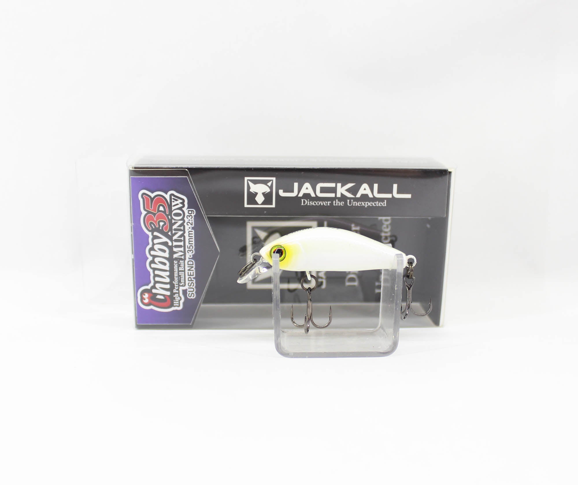Jackall Chubby Minnow 35 Suspend Lure Bone (3105)
