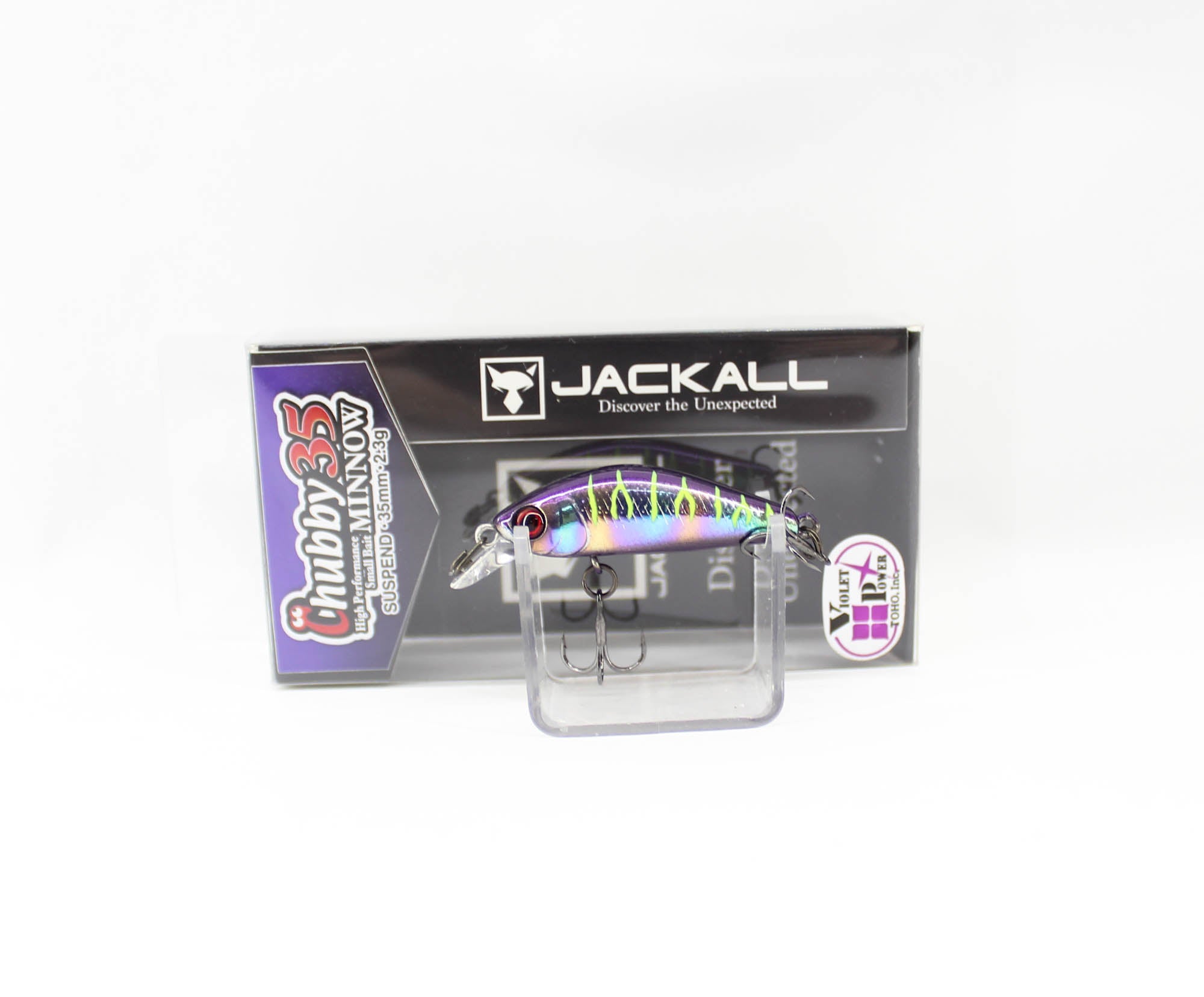 Jackall Chubby Minnow 35 Suspend Lure UV UL Tamamushi Tiger (3129)