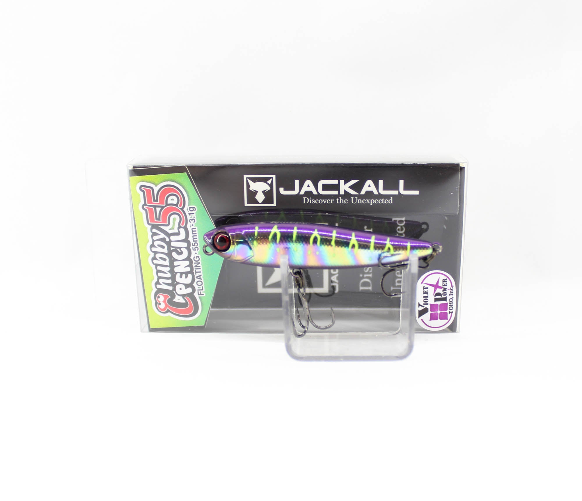 Jackall Chubby Pencil 55 Floating Lure UV UL Tamamushi Tiger (3167)