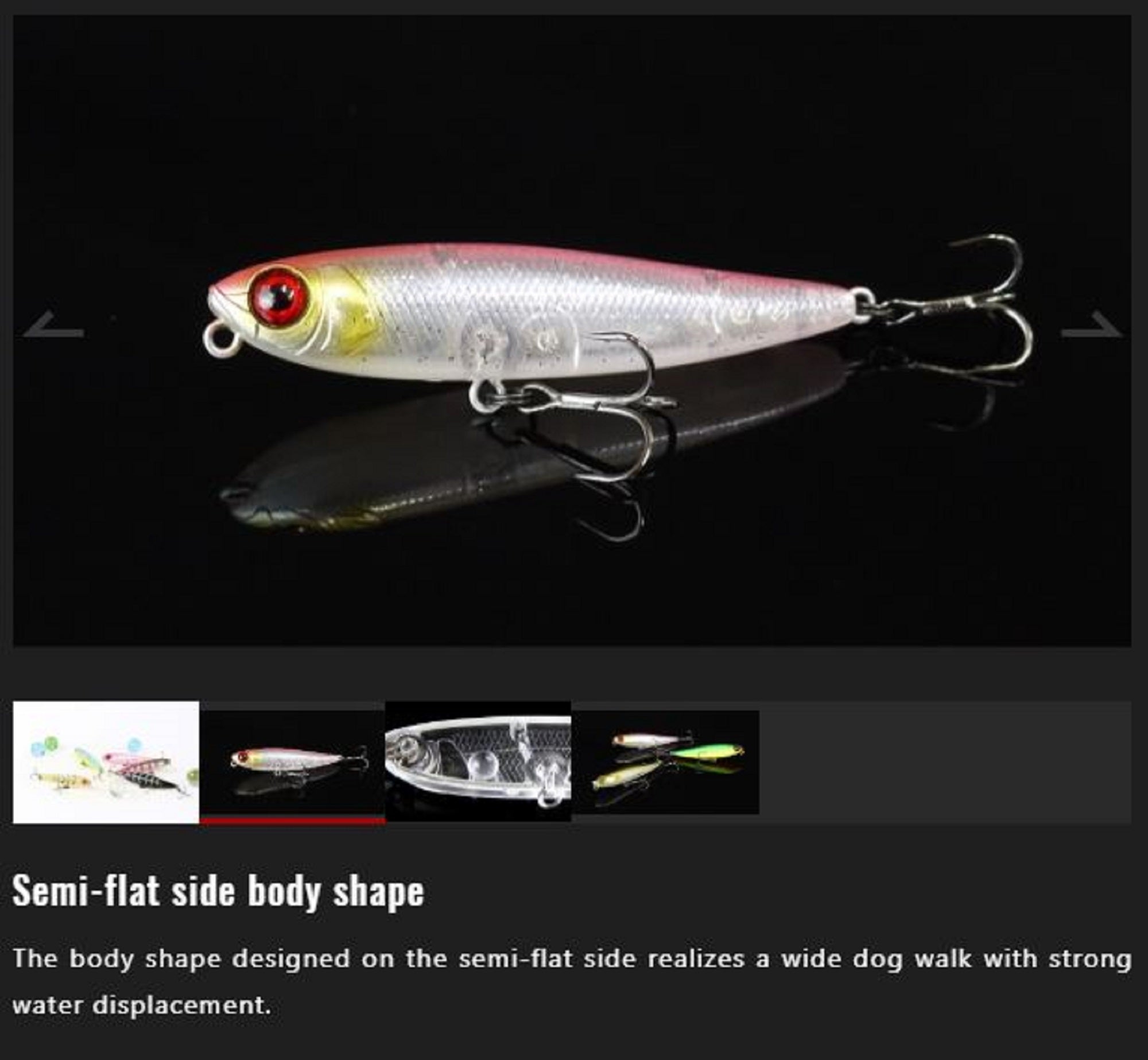 Jackall Chubby Pencil 55 Floating Lure UV UL Tamamushi Tiger (3167)