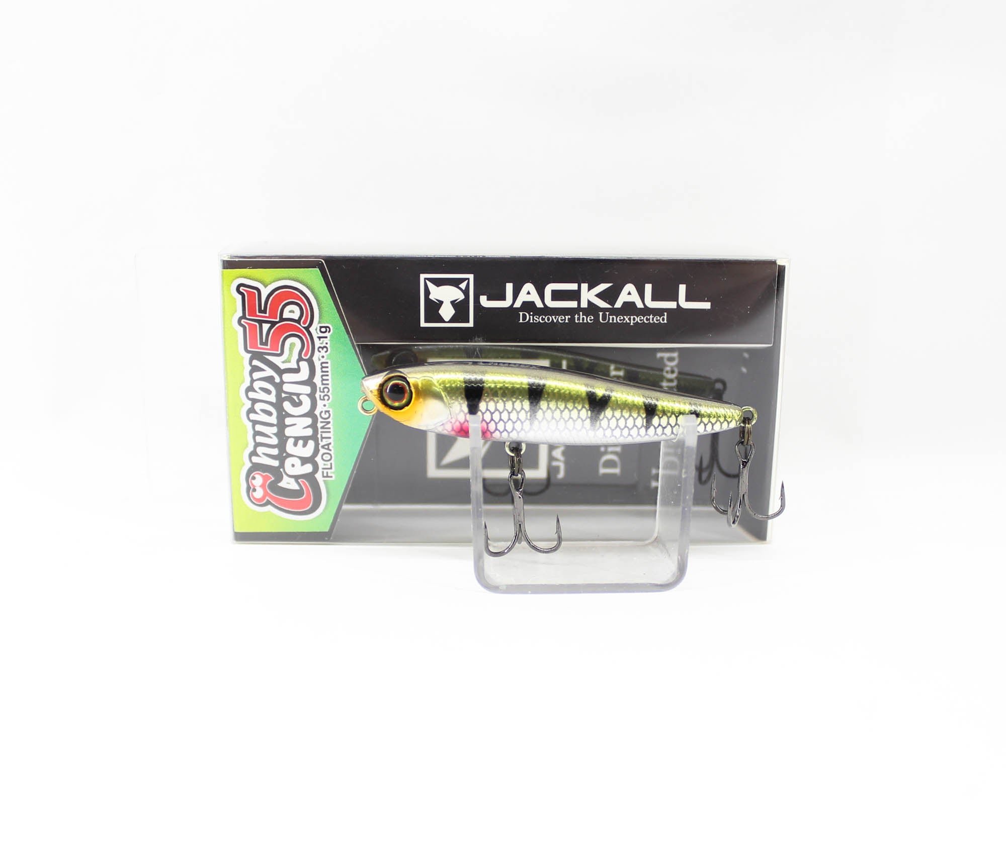 Jackall Chubby Pencil 55 Floating Lure HL Perch (3174)