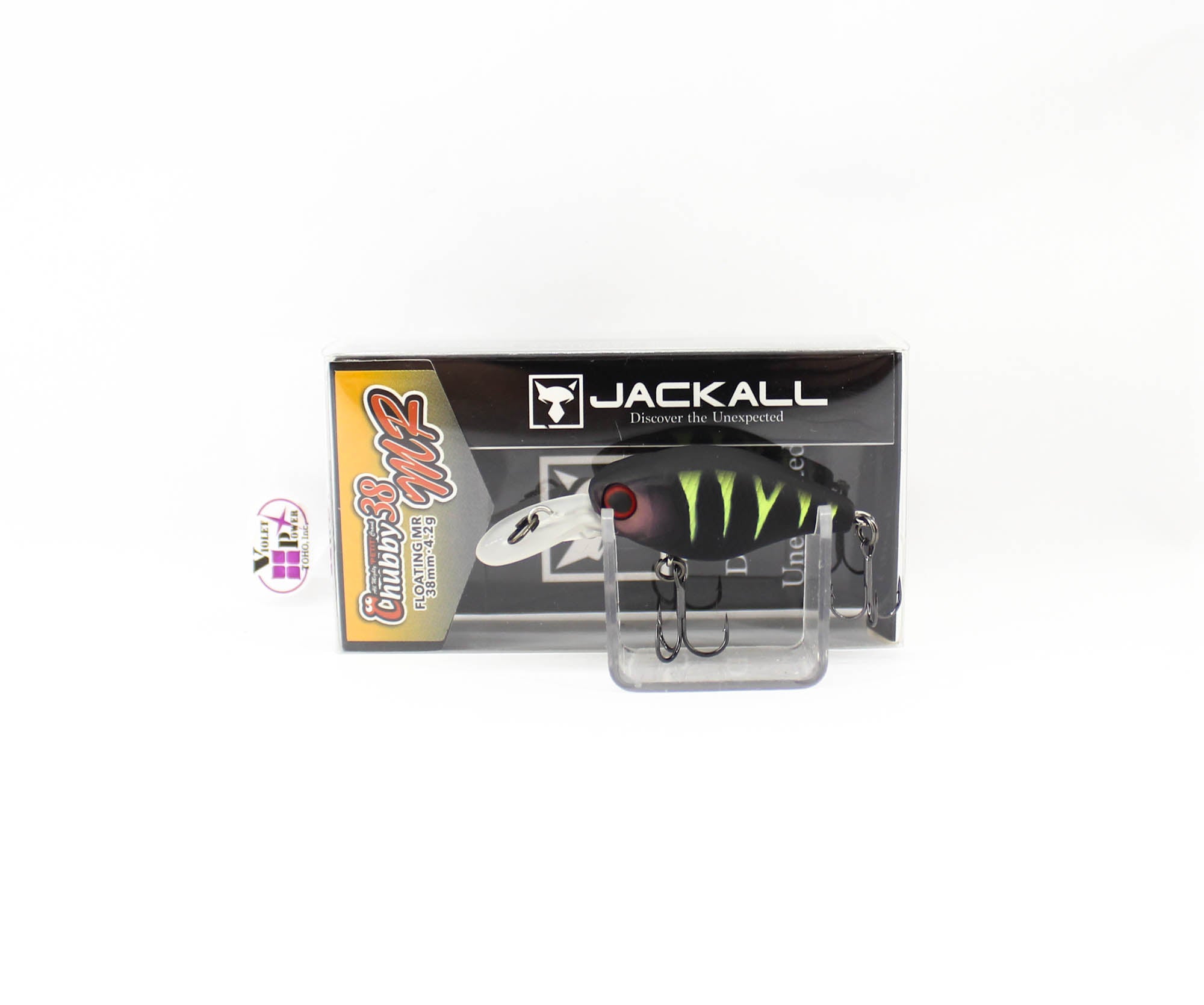 Jackall Chubby 38F MR Floating Lure UV Mat Black Perch (3228)
