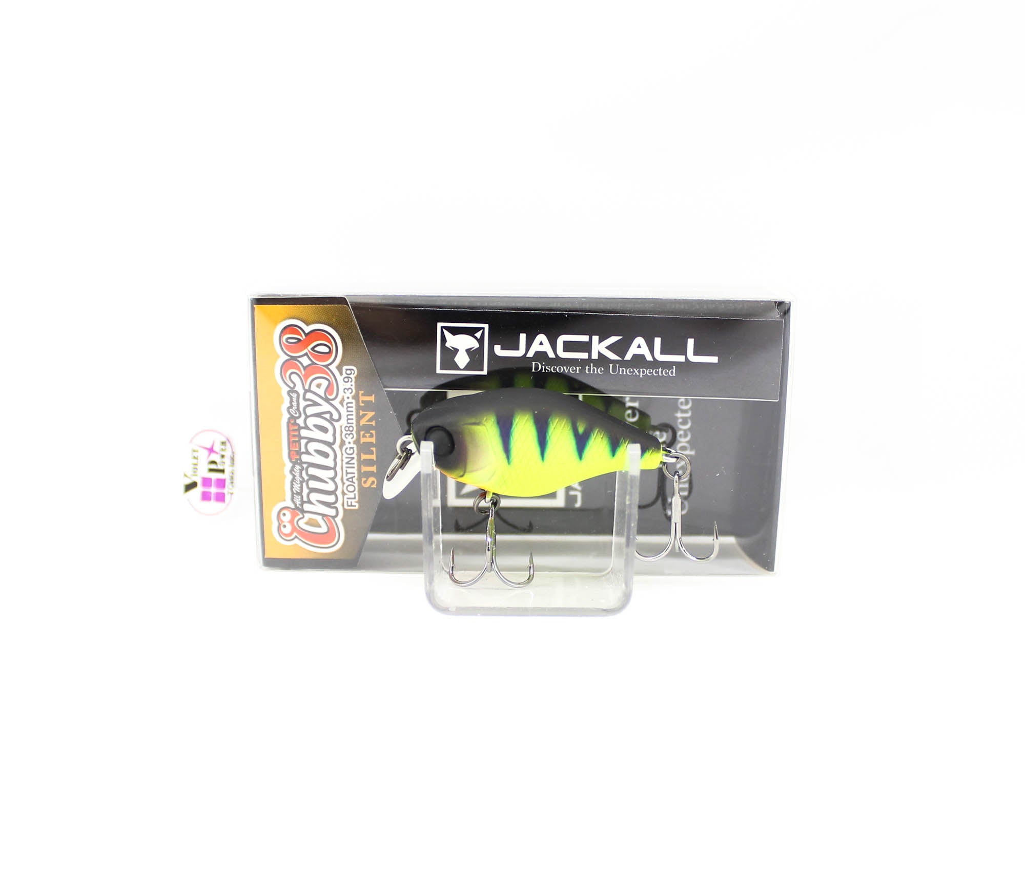Jackall Chubby 38F Silent Floating Lure UV Mat Chart Perch (3266)