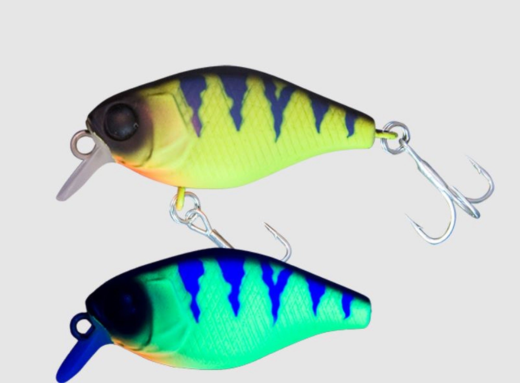 Jackall Chubby 38F Silent Floating Lure UV Mat Chart Perch (3266)