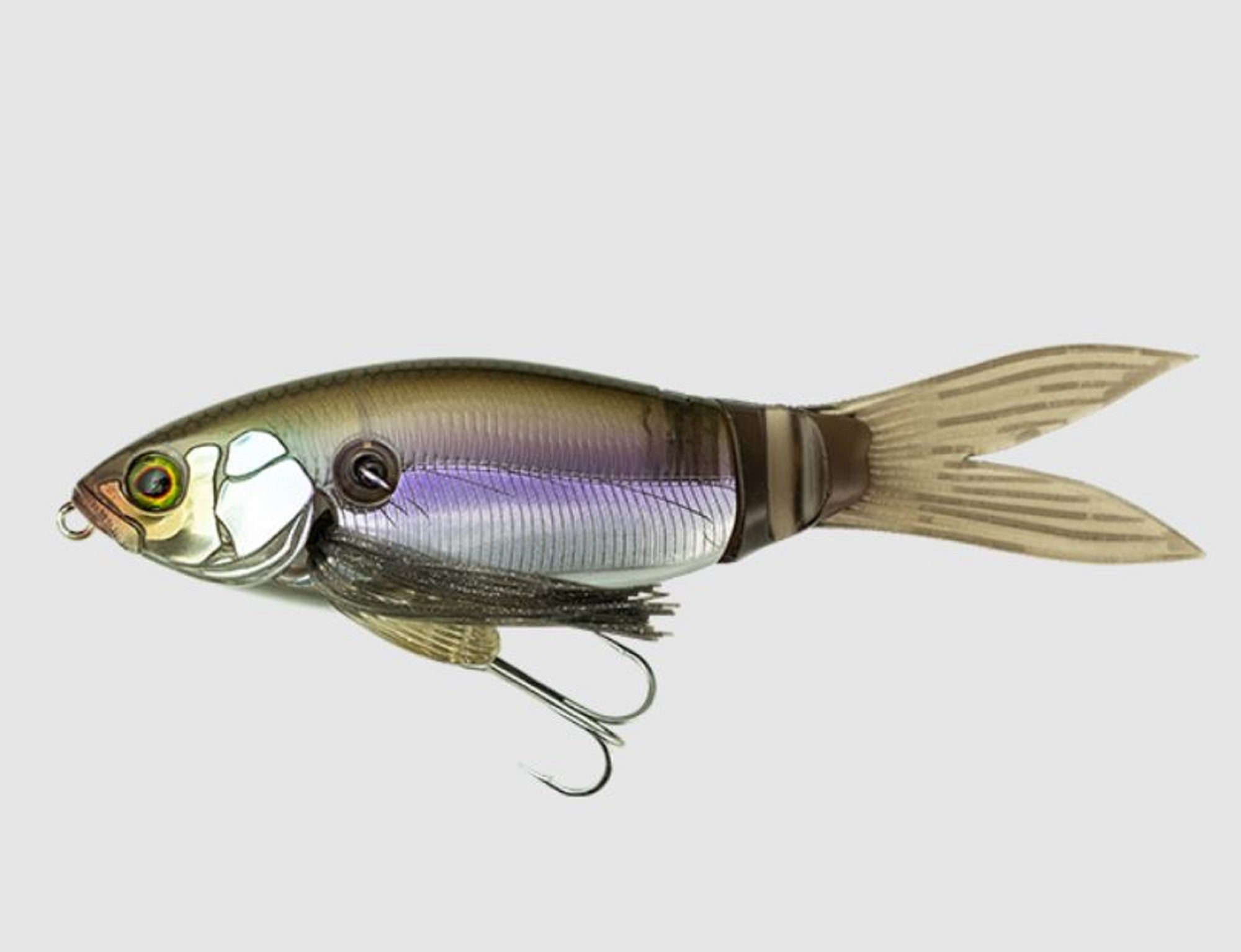 Jackall Slick Bait 120 Floating Lure Semi Flashing Wakasagi (3624)