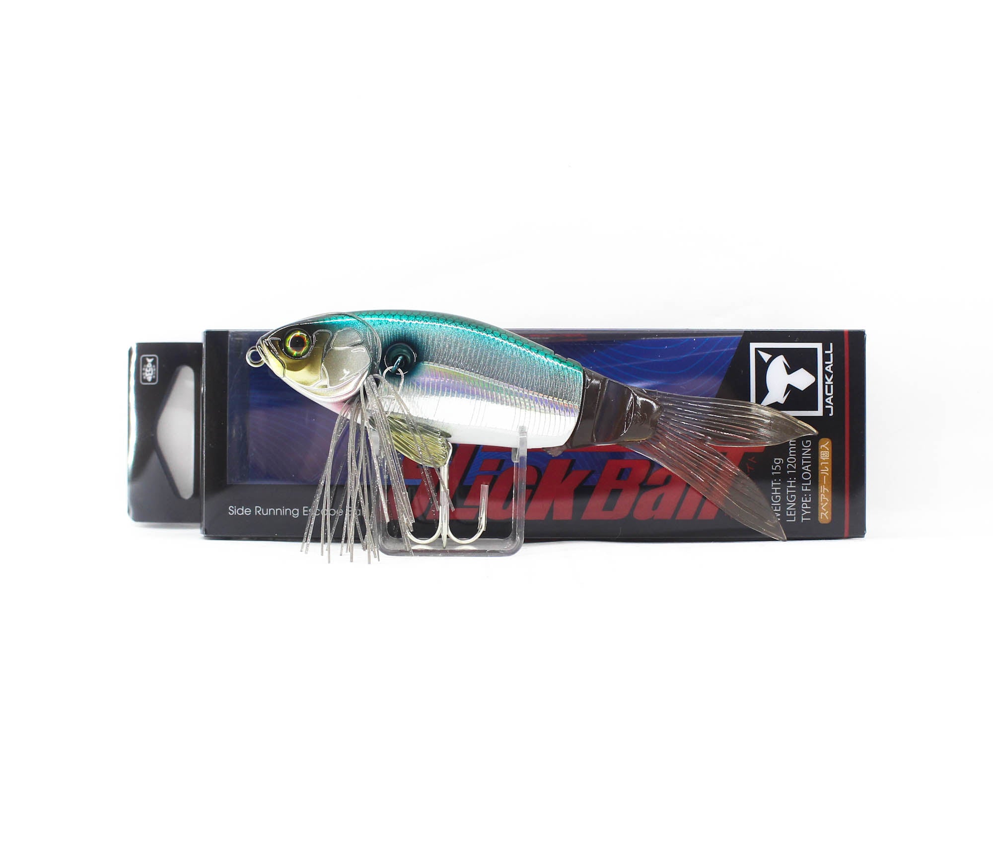 Jackall Slick Bait 120 Floating Lure Inakko Laser (3631)