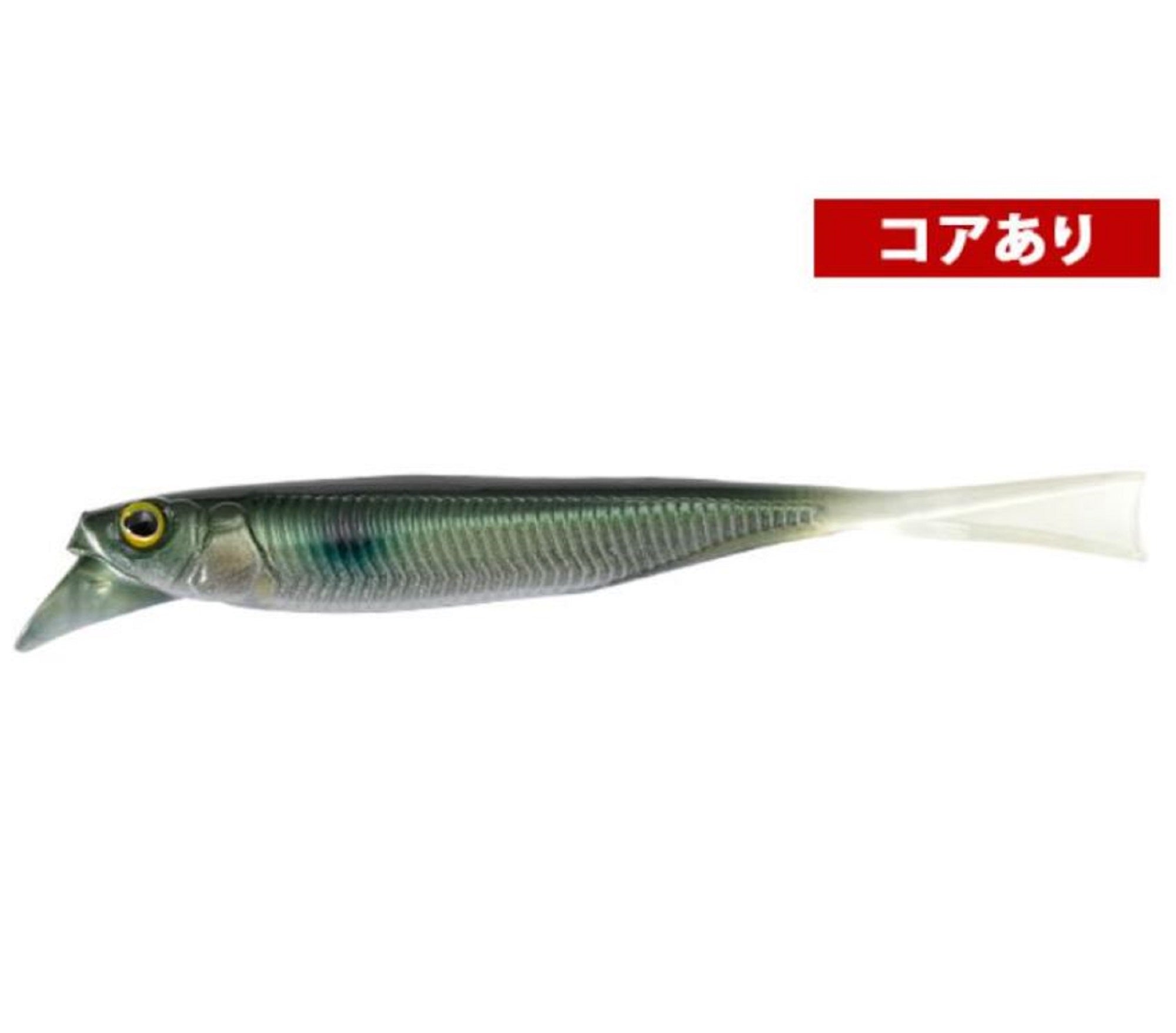 Jackall Soft Lure Drift Fry Elastomer 4 Inch Inakko Pearl Special (3723)
