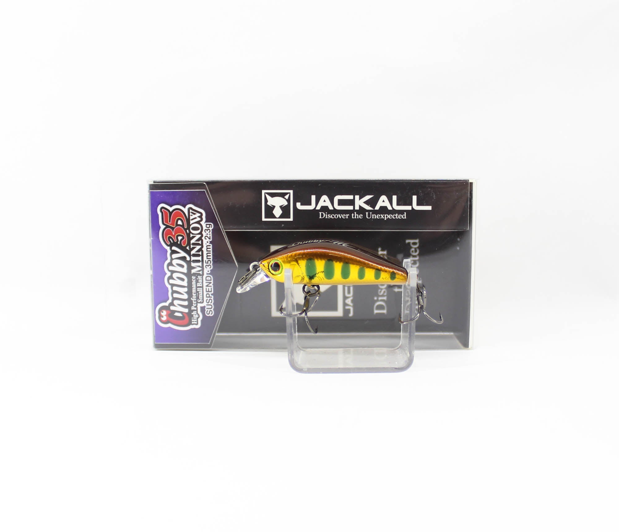 Jackall Chubby Minnow 35 Suspend Lure HL Copper Yamame (4577)