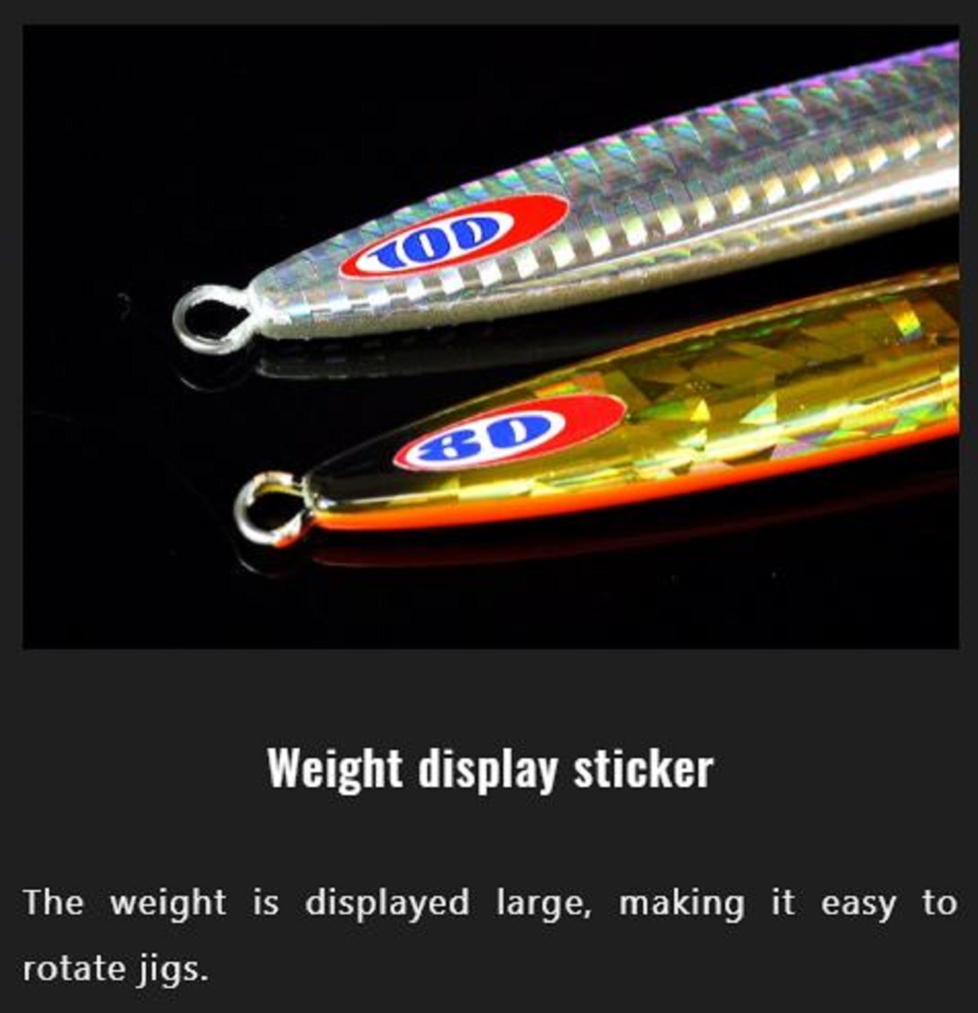 Jackall Metal Jig Anchovy Type 2 Slow Slide 130 grams Red Gold Bord (7028)