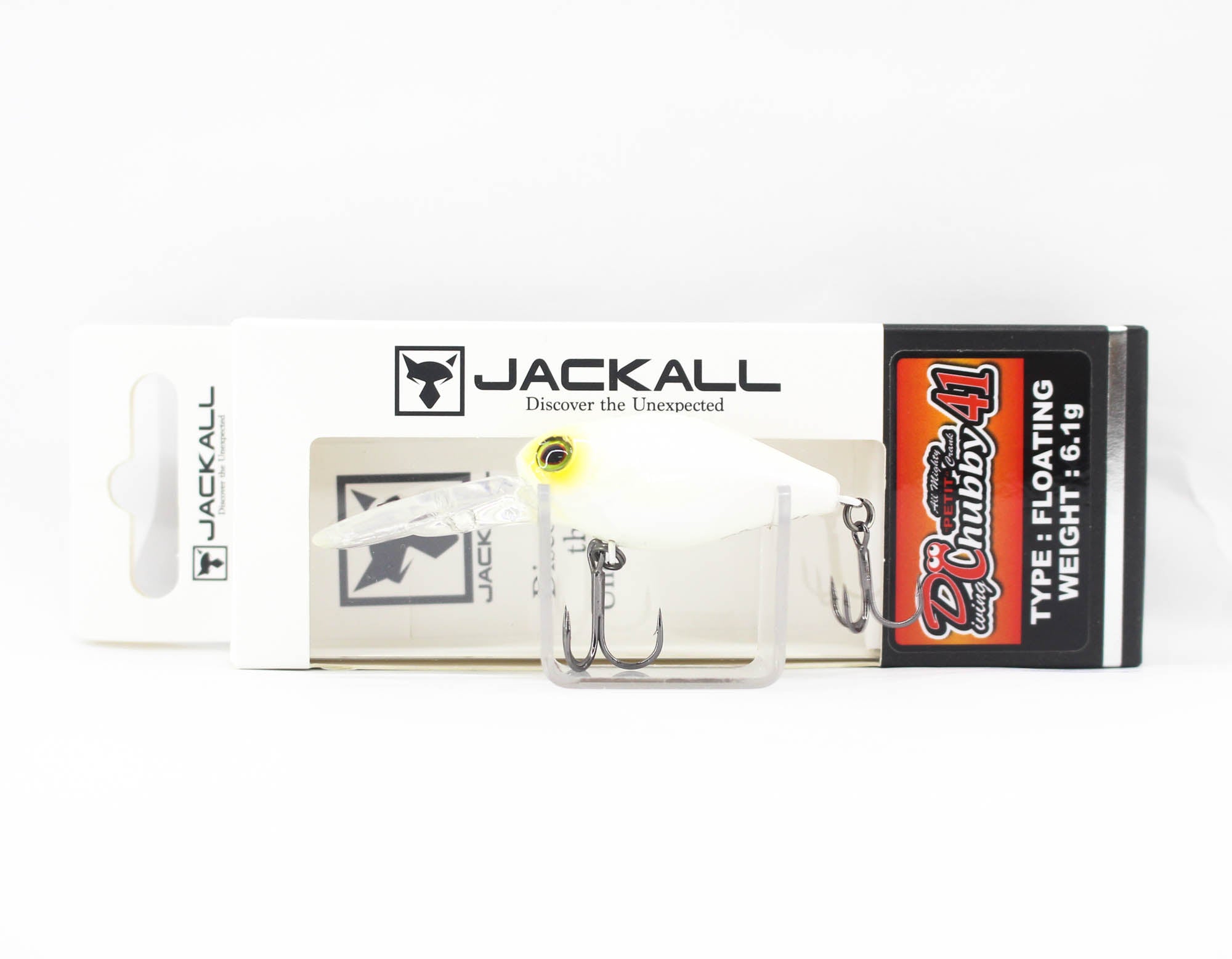 Jackall Diving Chubby 41 Floating Lure Bone (8766)