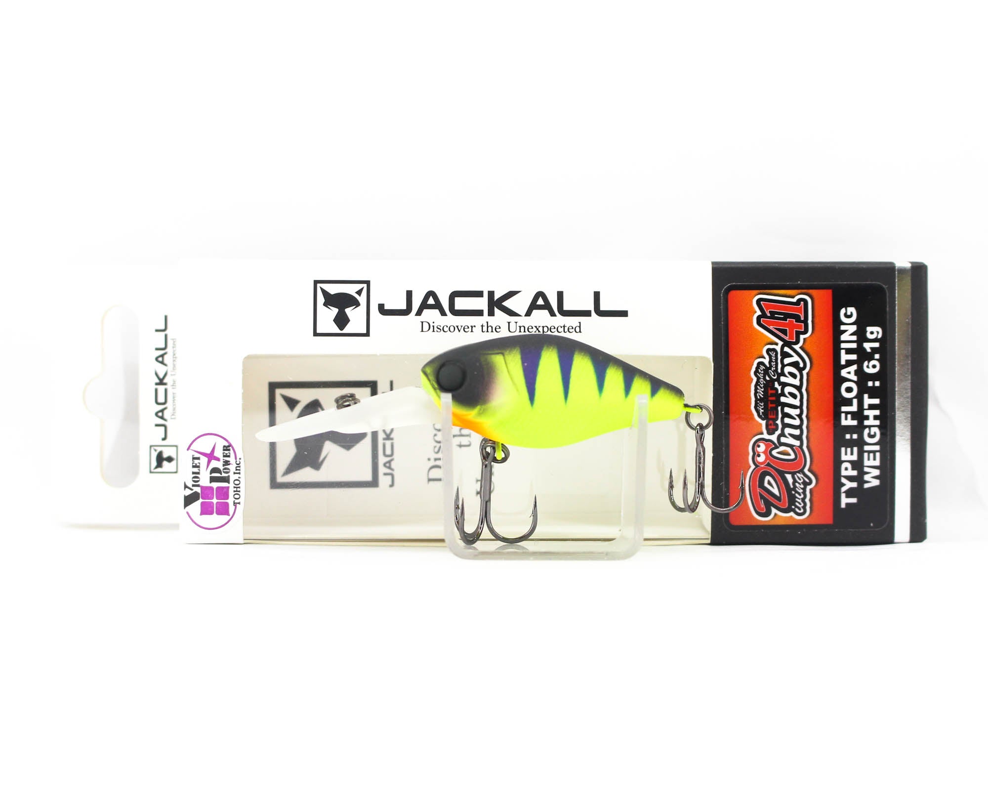 Jackall Diving Chubby 41 Floating Lure UV Mat Chart Perch (8797)