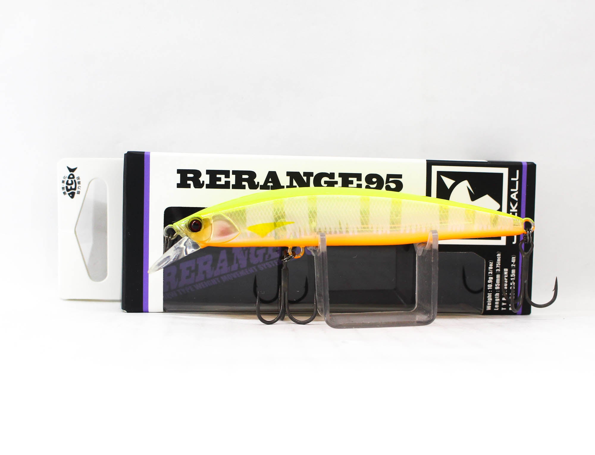 Jackall Rerange 95SP Suspend Lure Chart Back Pearl (8957)