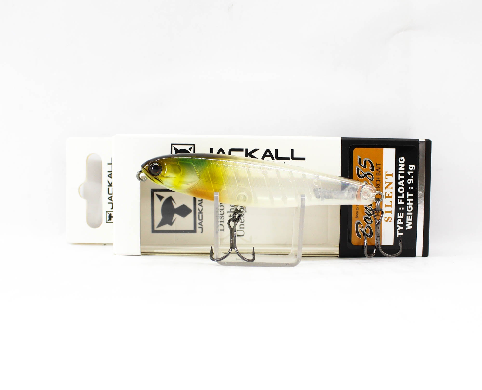 Jackall Bonnie 85 Silent Floating Lure HL Clear Ayu Head (9374)