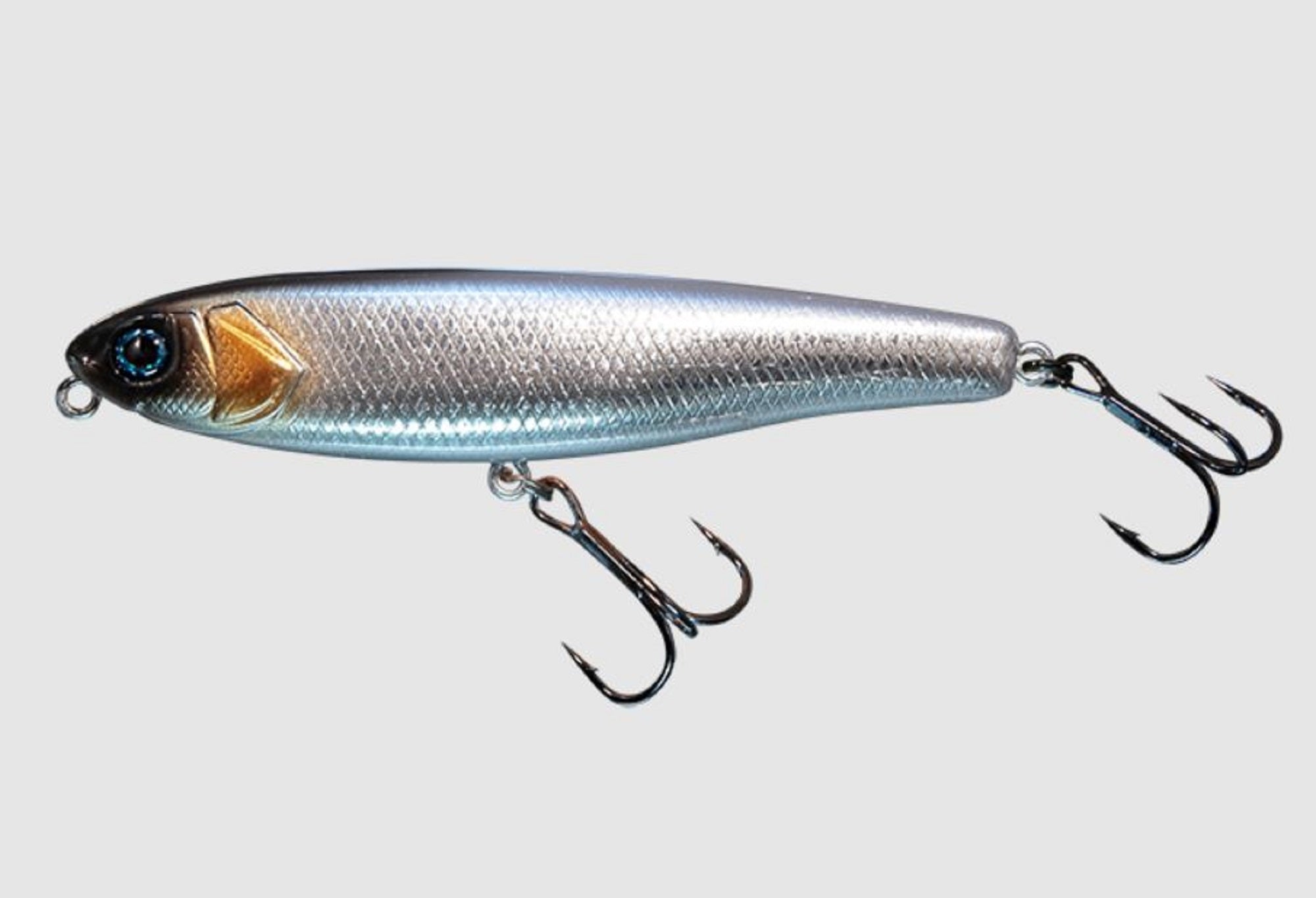 Jackall Bonnie 85 Silent Floating Lure HL Silver Nightmare (9381)