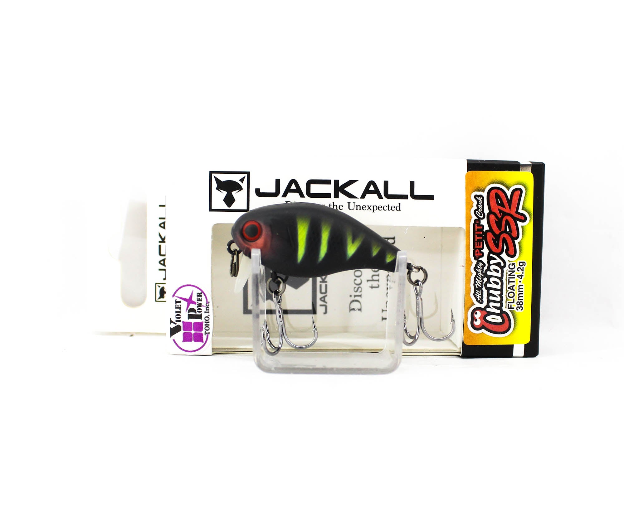 Jackall Chubby 38F SSR Floating Lure UV Mat Black Perch (9527)