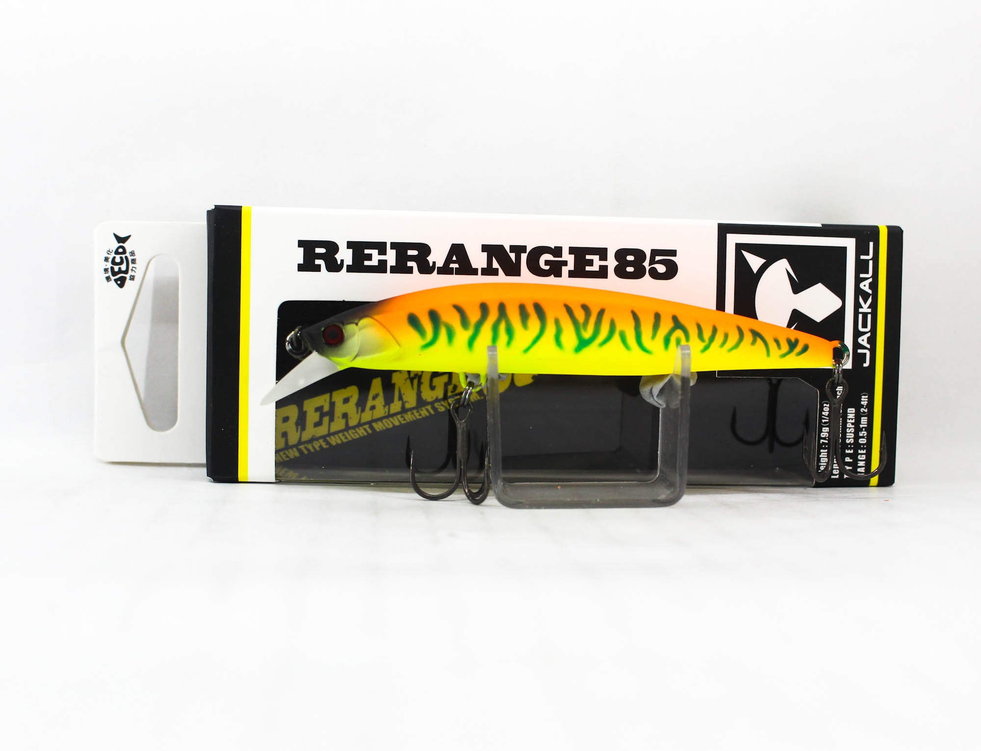 Jackall Rerange 85SP Suspend Lure Tropical Mat Tiger (0585)