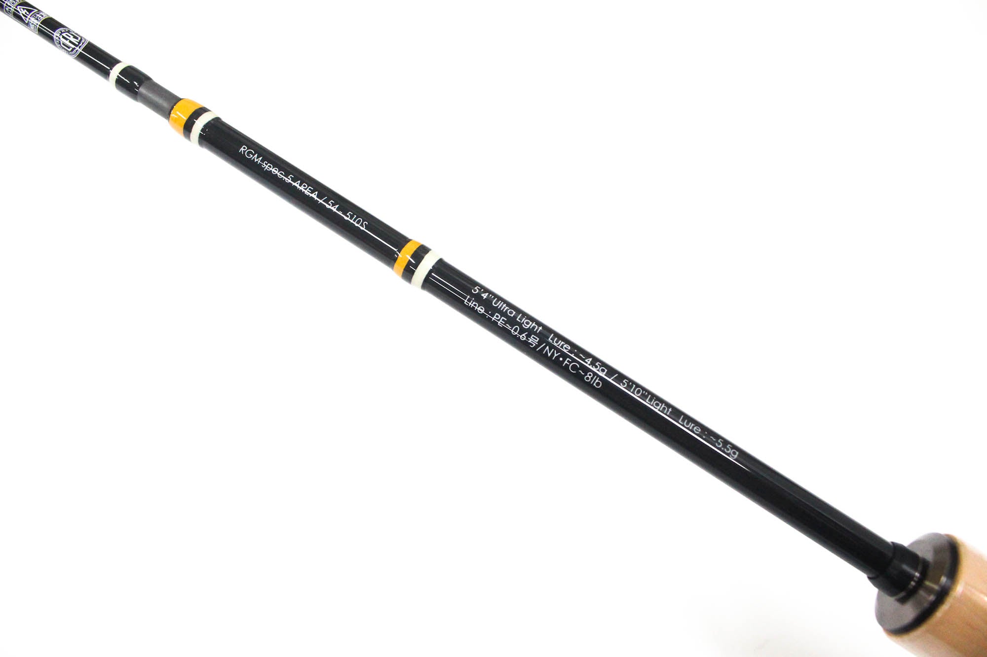 Jackall RGM Rod Baitcast Spec 5 Area 54-510S Black (1995)