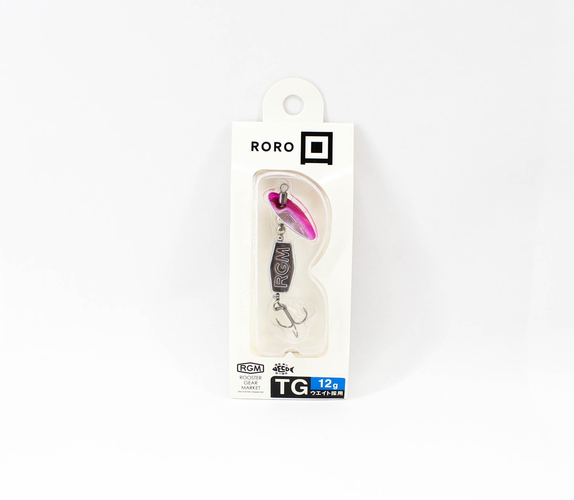 Jackall RGM Roro 12 grams Spinner Sinking Lure Pink Silver (2060)