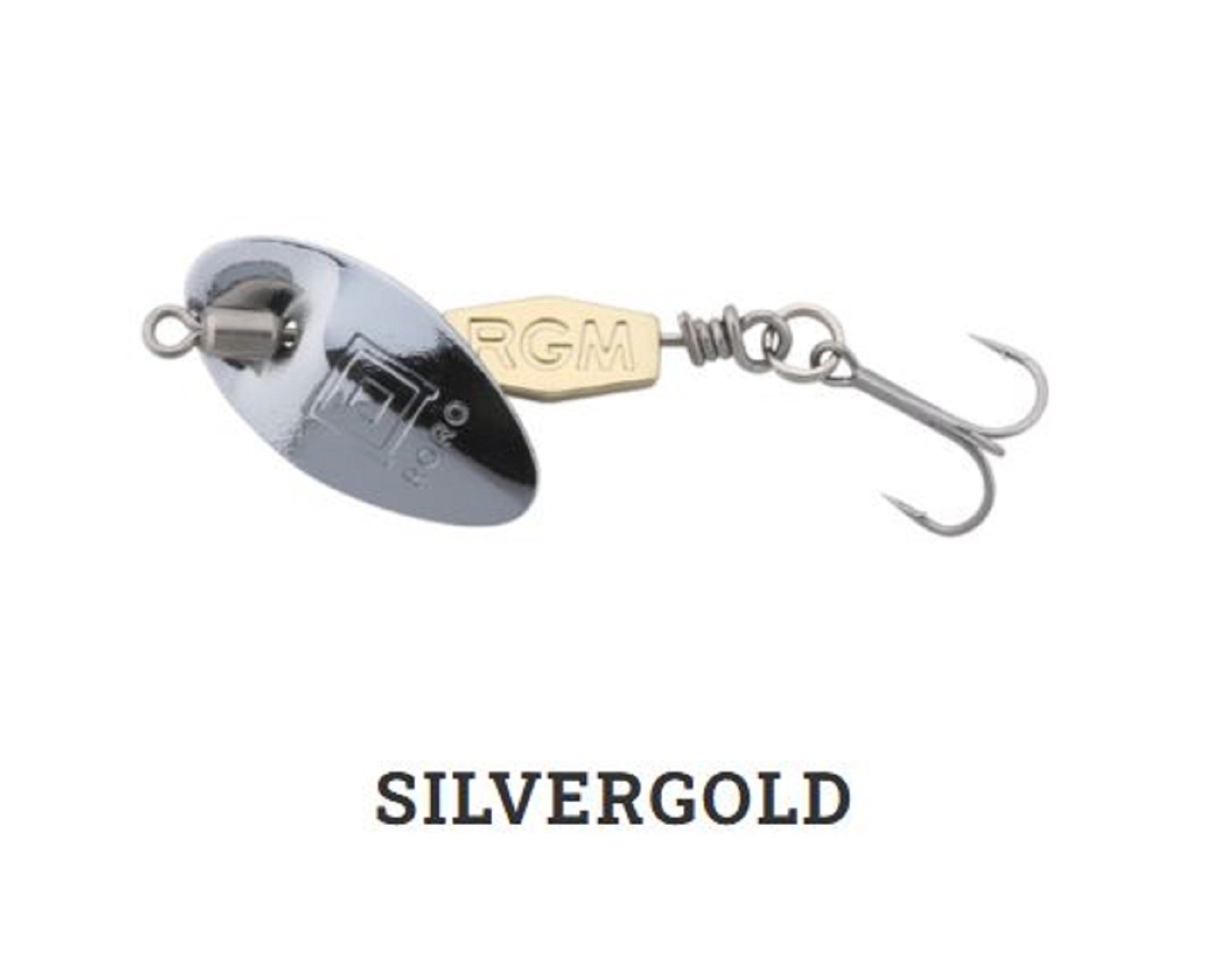 Jackall RGM Roro 12 grams Spinner Sinking Lure Silver Gold (2084)