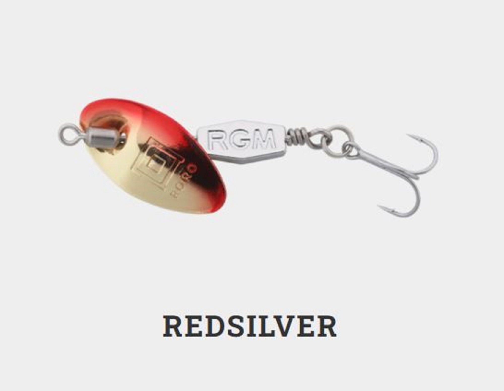 Jackall RGM Roro 12 grams Spinner Sinking Lure Red Silver (2121)