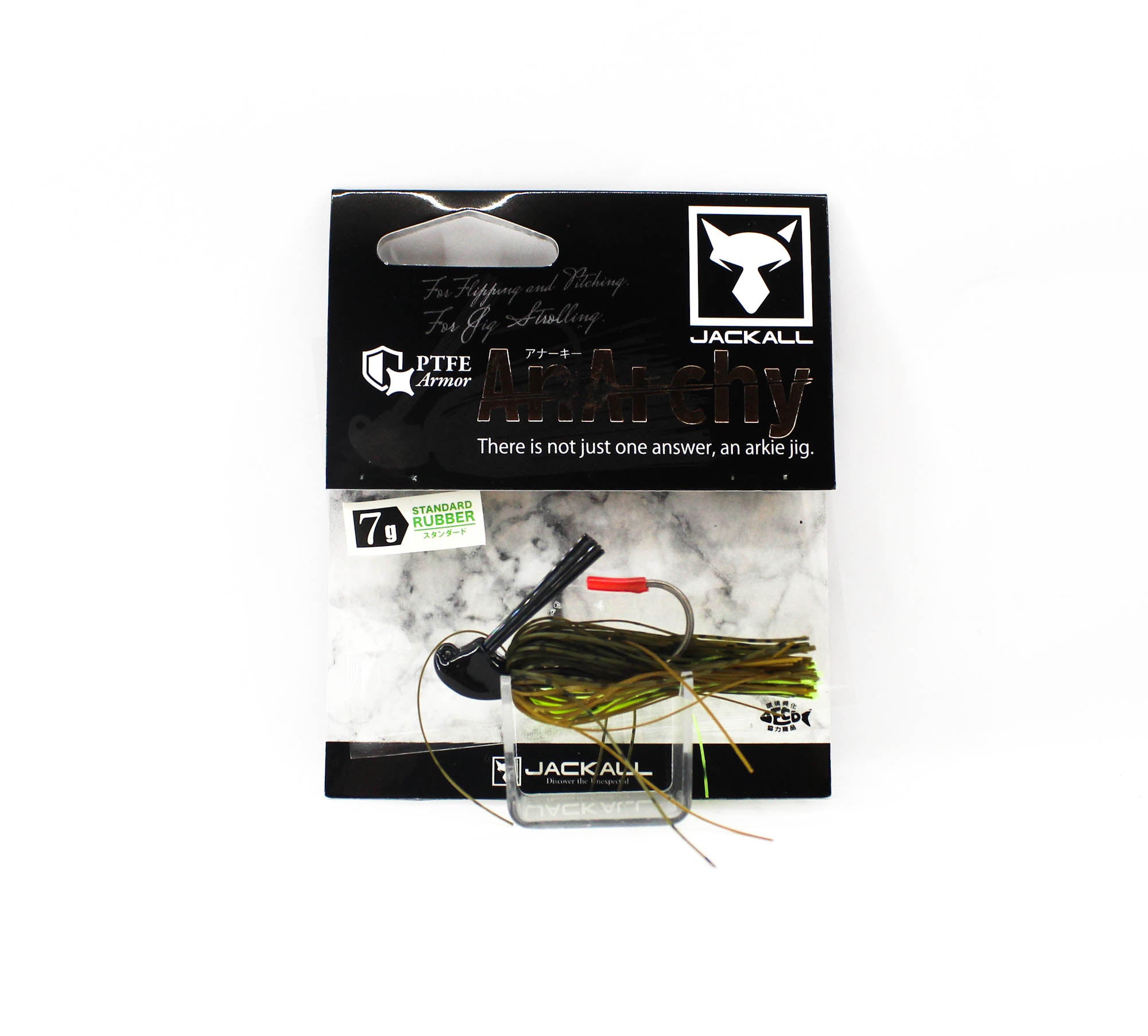 Jackall AnArchy Jig 7 grams Sinking Lure Guripan Chart (3128)