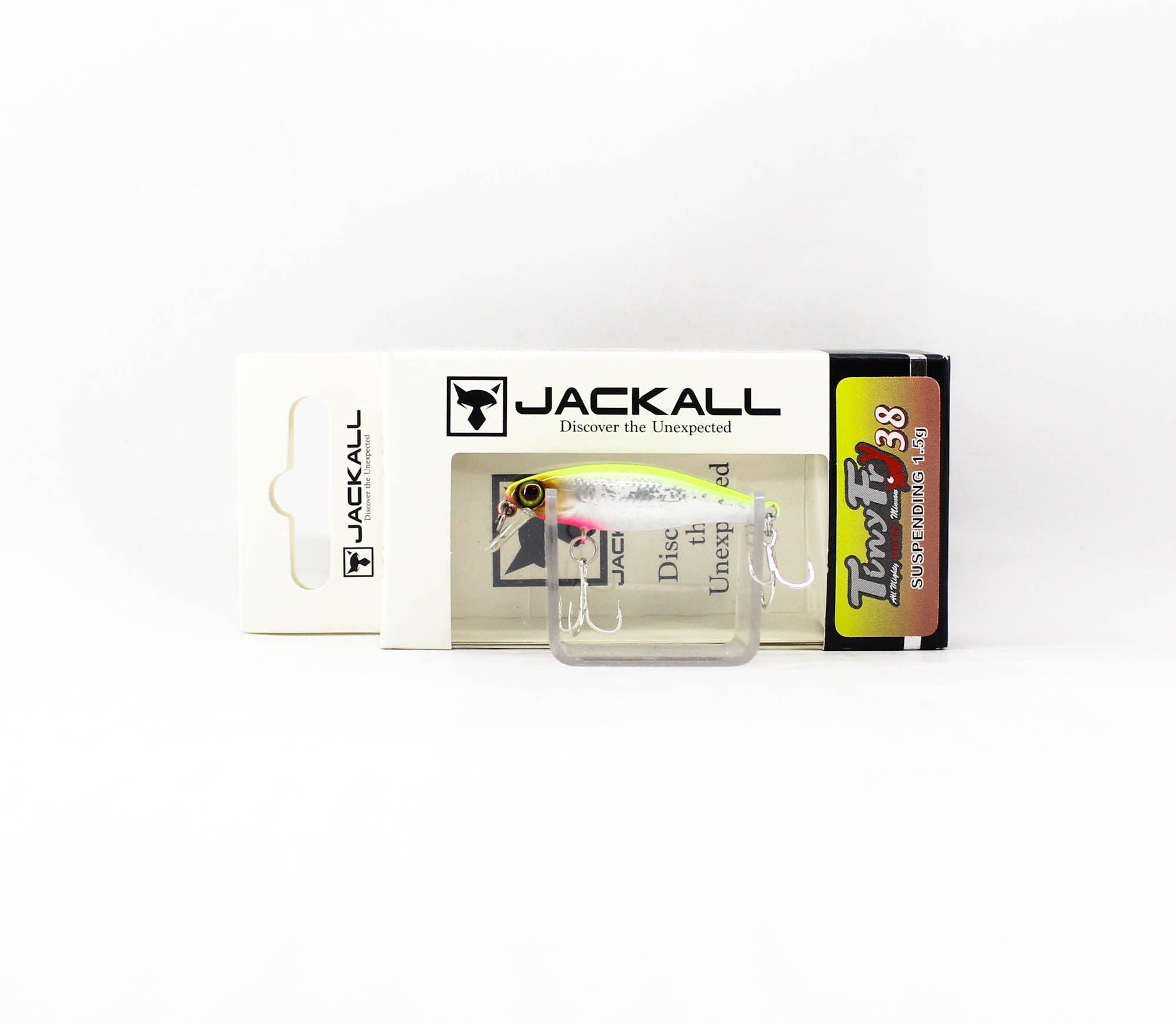 Jackall Tiny Fry 38SP Suspend Lure Injured Chart Back Pearl (3463)