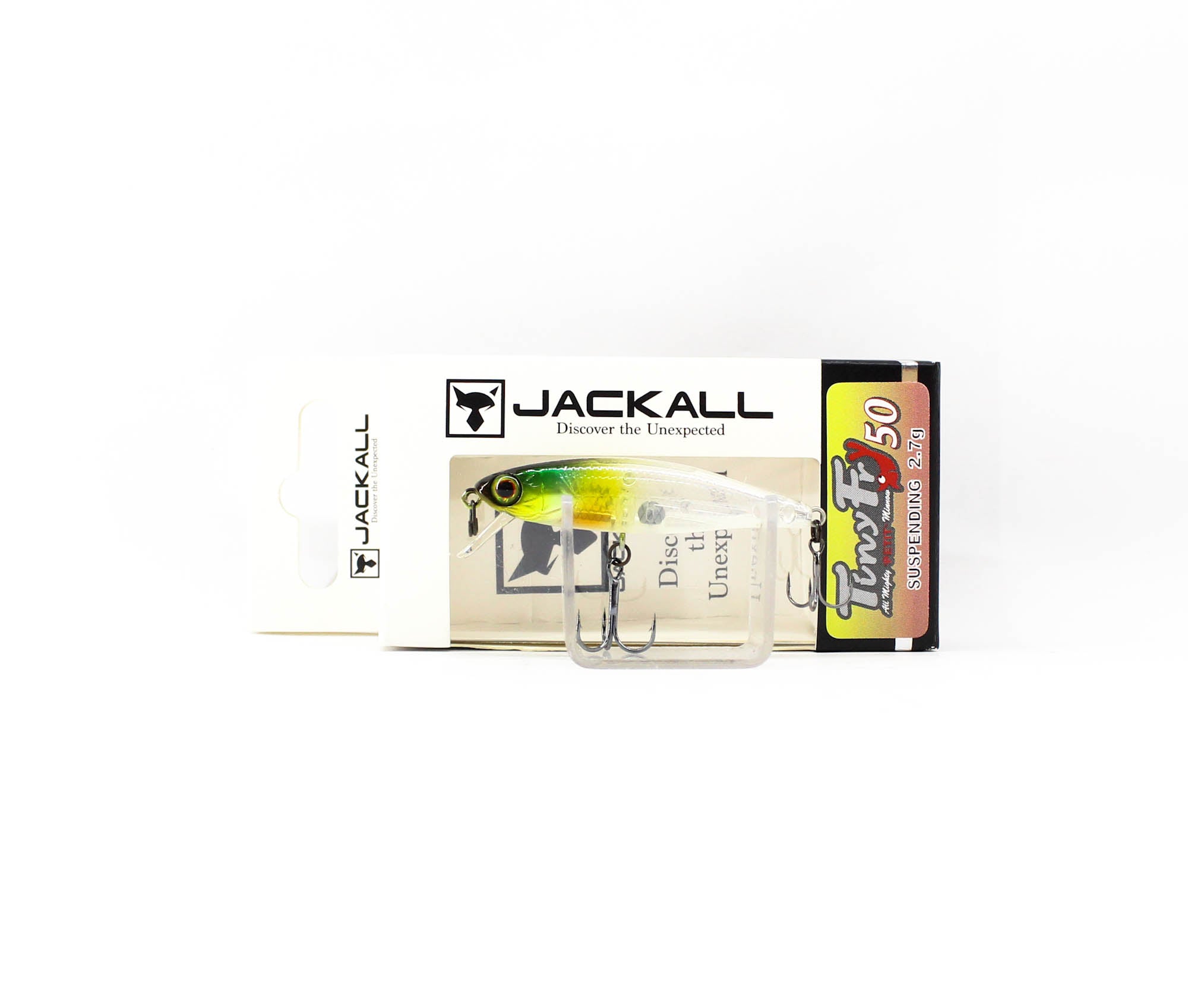 Jackall Tiny Fry 50SP Suspend Lure HL Clear Ayu Head (3555)