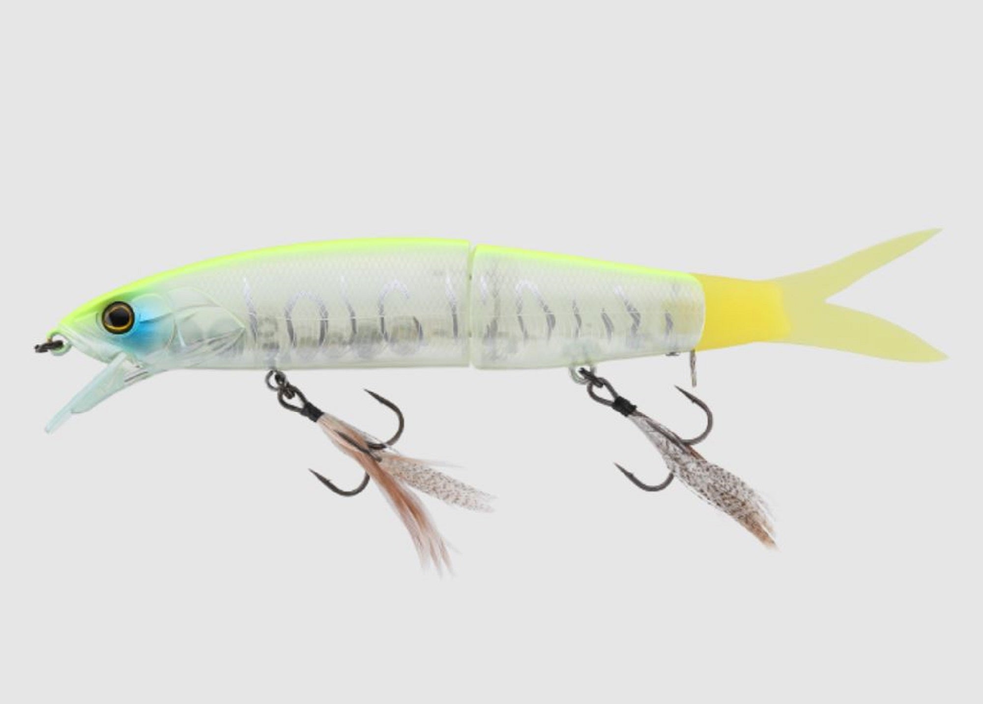 Jackall Kluber 180SF Floating Lure Aurora Lime Tiger (4453)