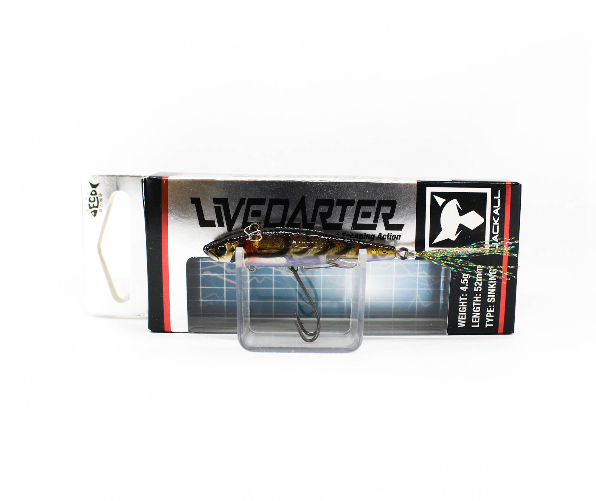 Jackall Live Darter 52 mm 4.5 grams Sinking Lure Mamo Shrimp (4958)
