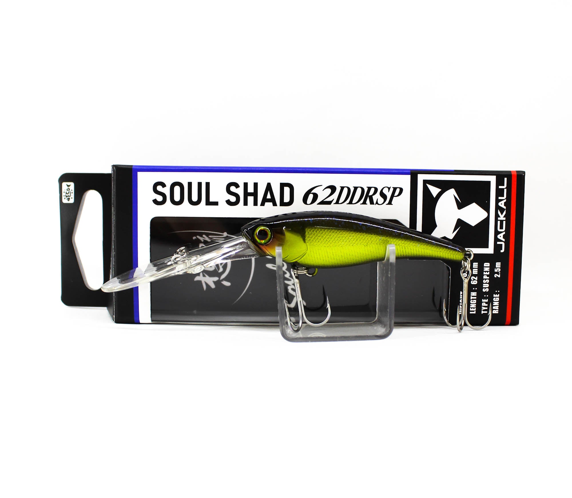 Jackall Soul Shad 62 DDR Suspend Lure Kasumi Clear Up (5177)