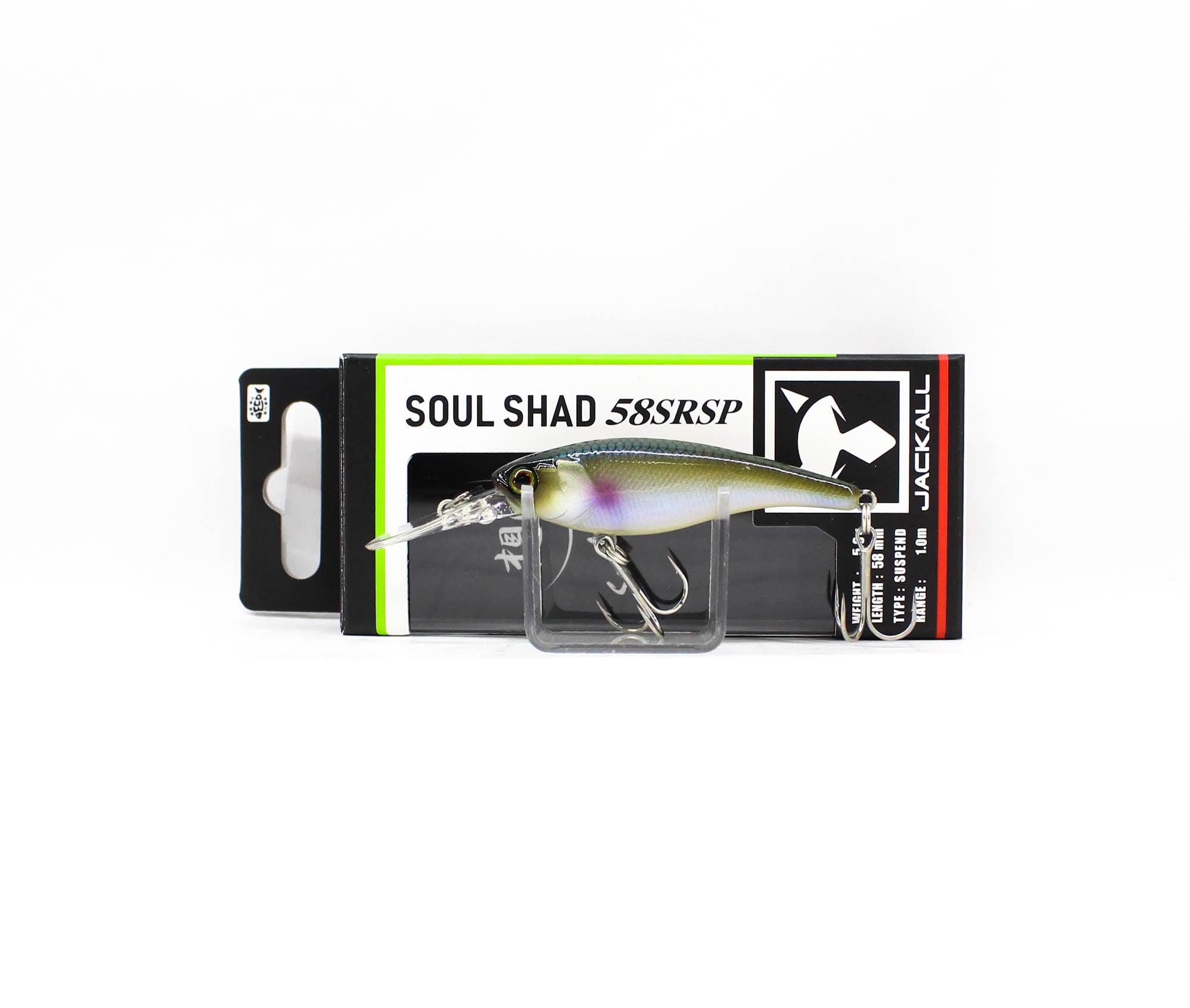 Jackall Soul Shad 58SR SP Shallow Suspend Lure Sweet Pearl Fish (5191)