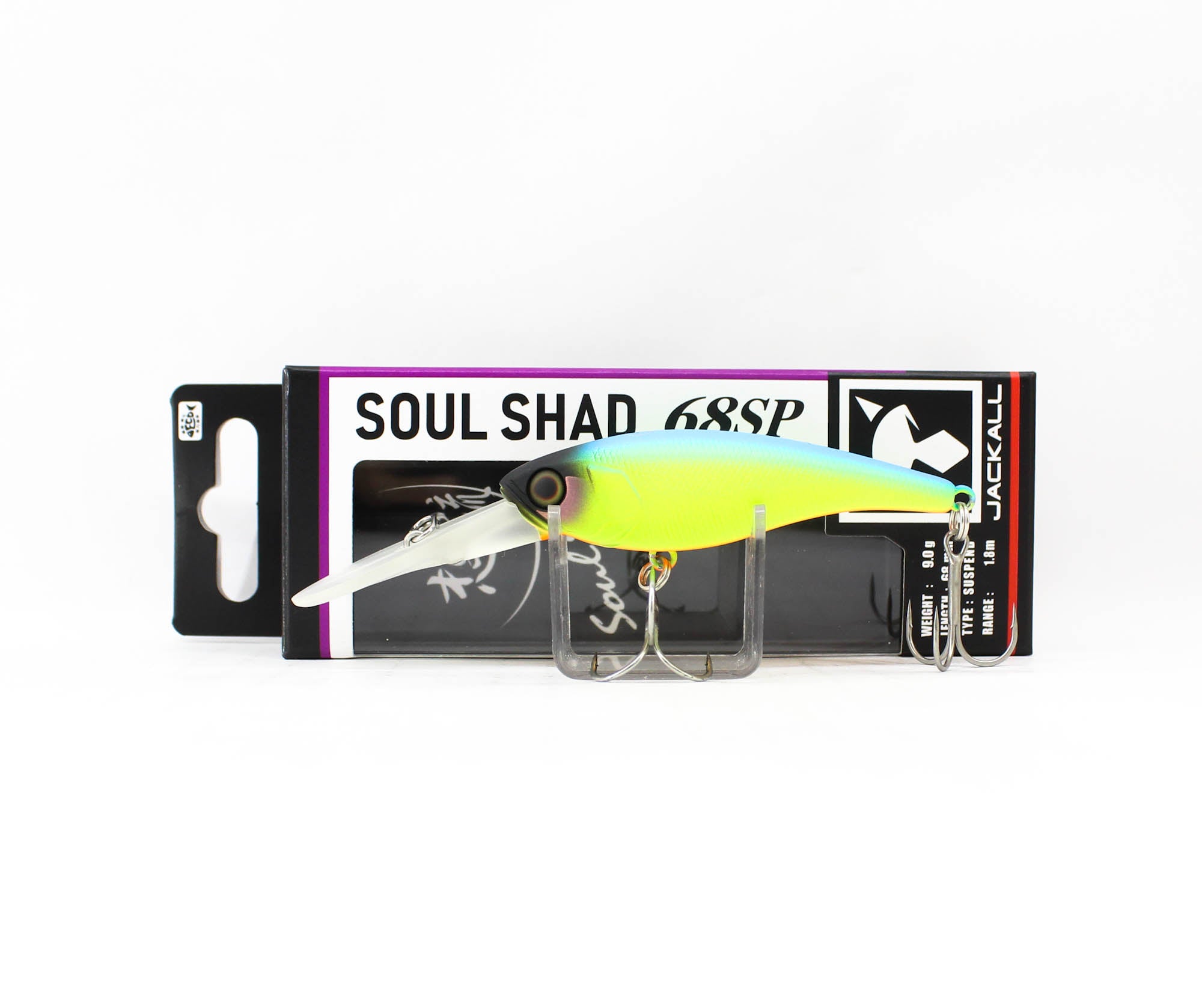 Jackall Soul Shad 68SP Suspend Lure Blue Back Chart (5245)