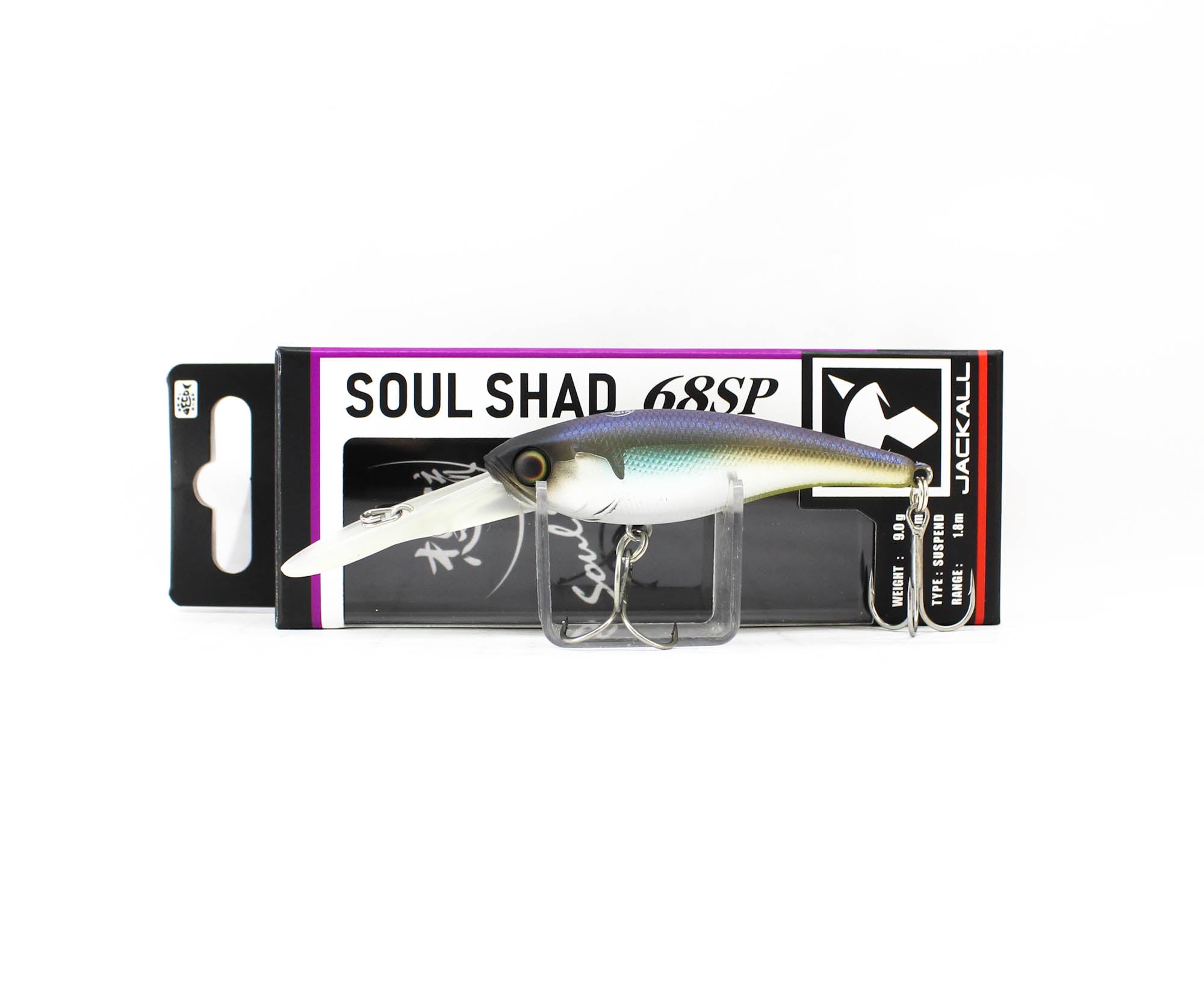 Jackall Soul Shad 68SP Suspend Lure Numeri Wakasagi (5283)