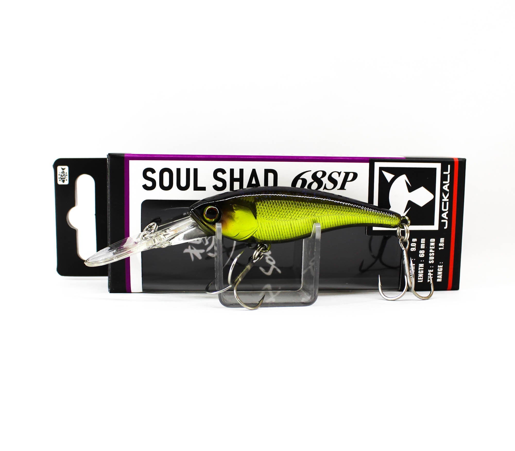 Jackall Soul Shad 68SP Suspend Lure Kasumi Clear Up (5290)