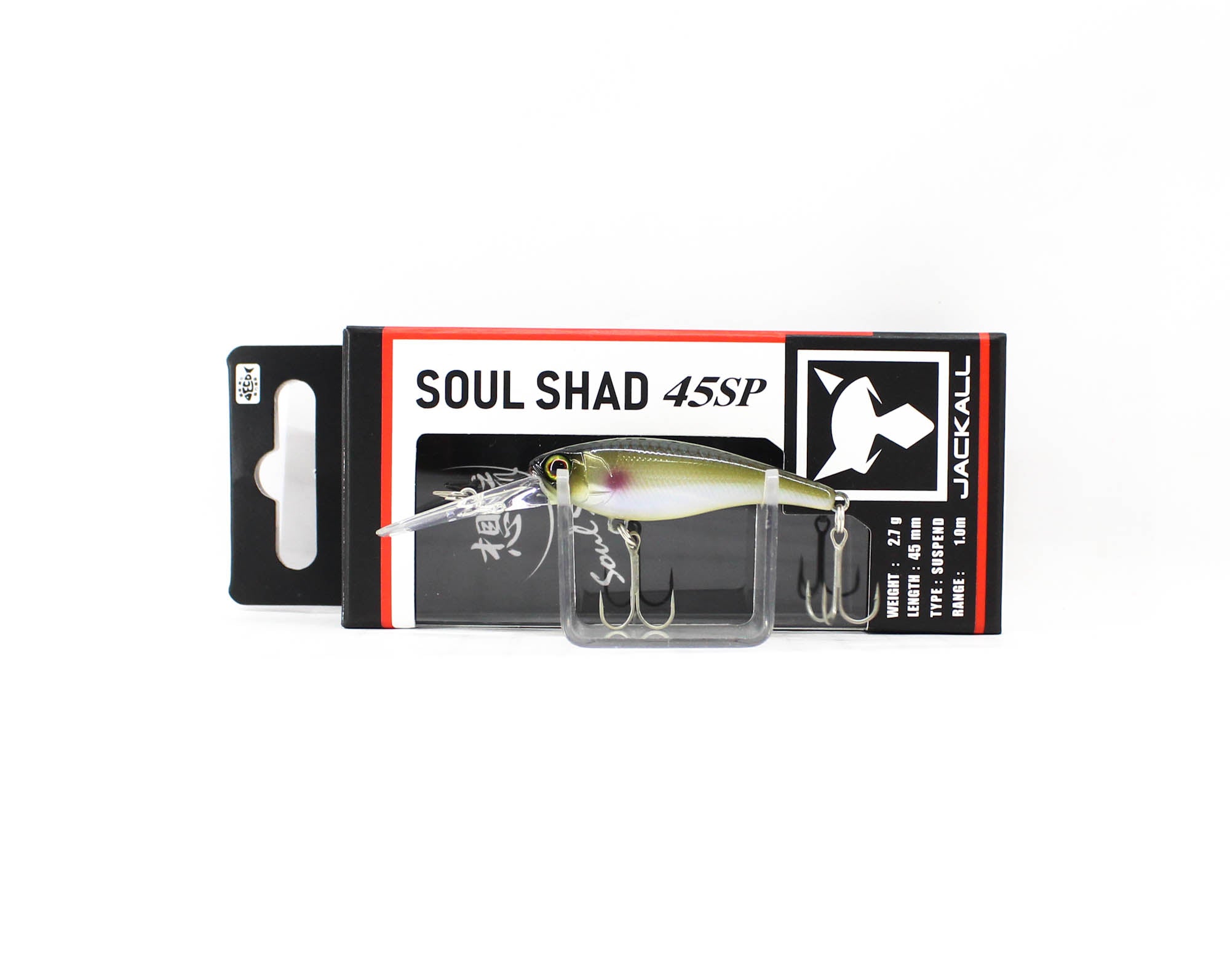 Jackall Soul Shad 45SP Suspend Lure Sweet Pearl Fish (5375)