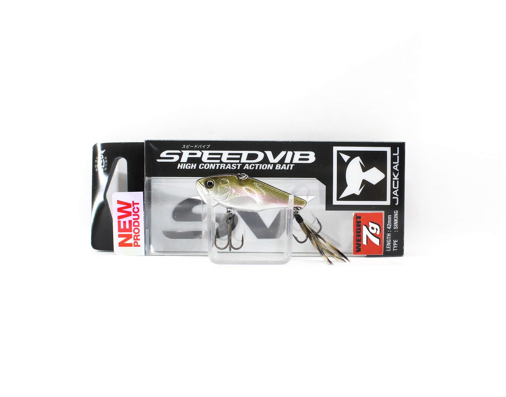 Jackall Speed Vib 7 grams 42 mm Sinking Lure Silver Powder Wakasagi (6198)