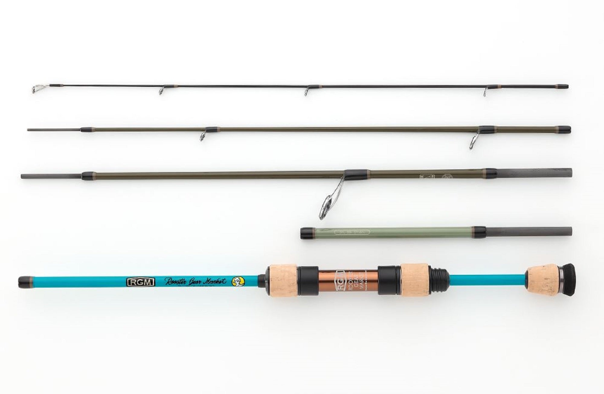 Jackall RGM Rod Spin Spec 5 50-56S 5Pc Teal Copper (0178)