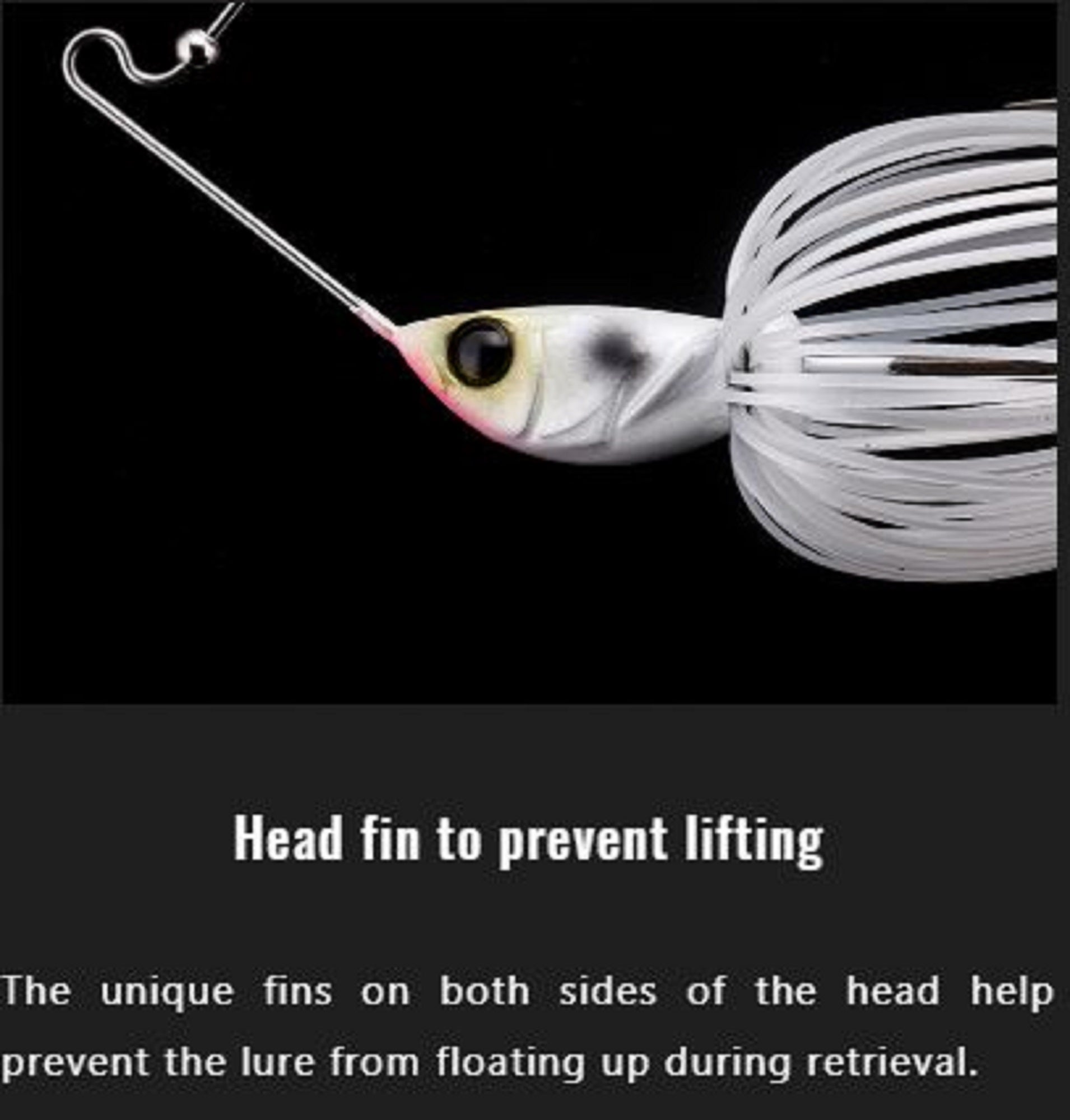 Jackall Spinner Bait Lure Super Dooon 1/4 Oz TG Japan Shad (0543)
