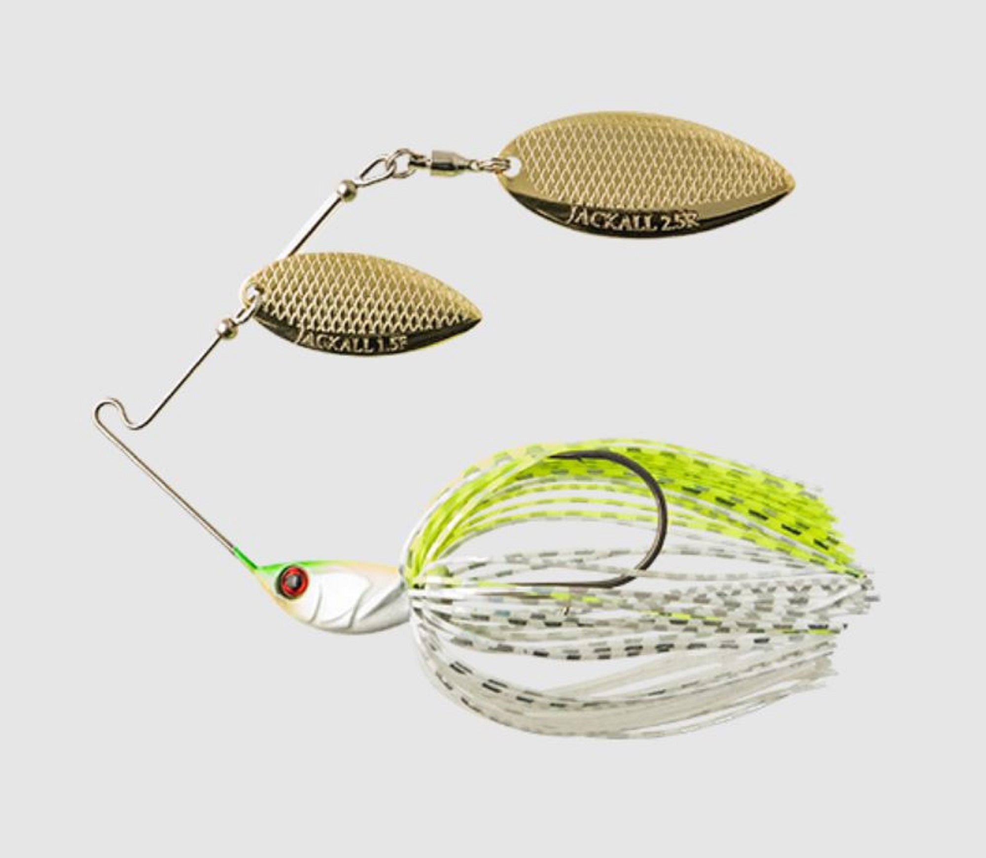 Jackall Spinner Bait Lure Super Dooon 3/8 Oz TG Chart Back White (0628)