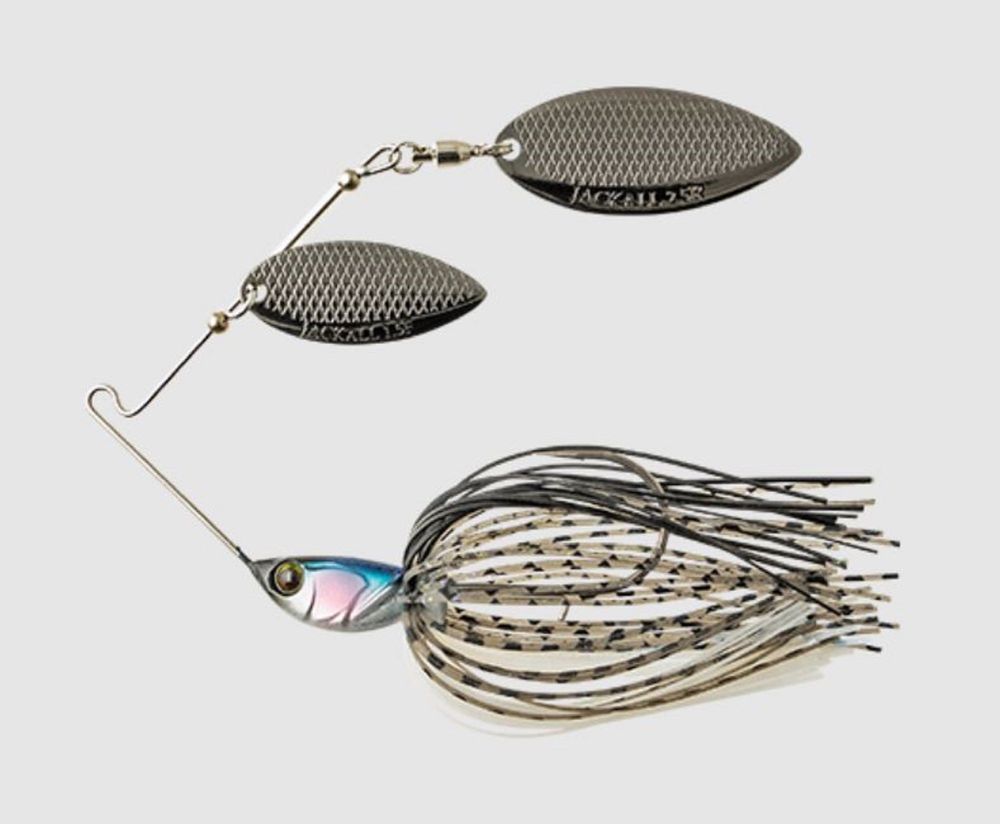 Jackall Spinner Bait Lure Super Dooon 3/8 Oz TG Gun Metallic Hasu (0635)