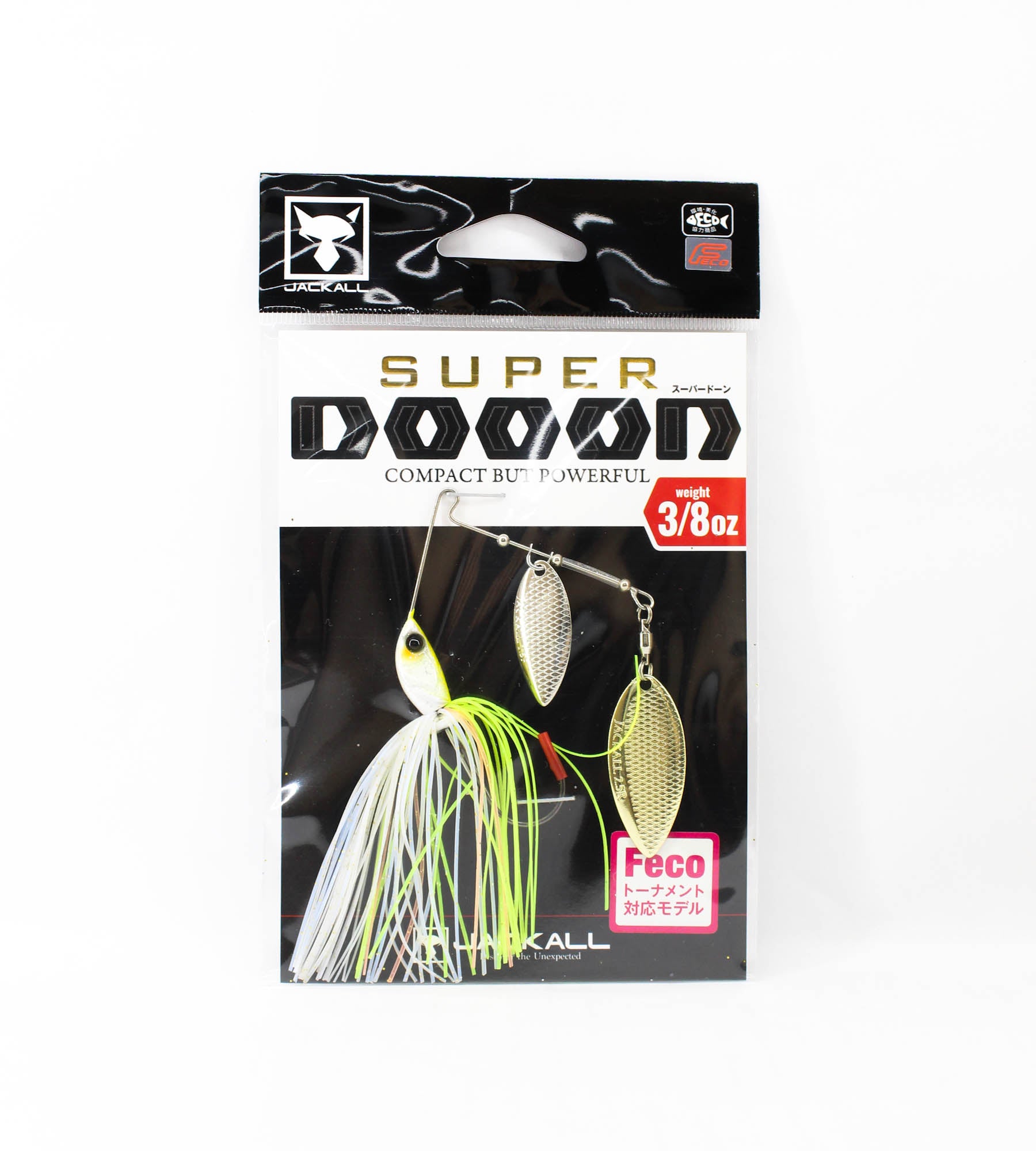 Jackall Spinner Bait Lure Super Dooon 3/8 Oz TG Stealth Natural Cha (0659)