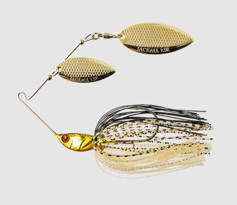 Jackall Spinner Bait Lure Super Dooon 1/2 Oz TG Gold & Black (0673)